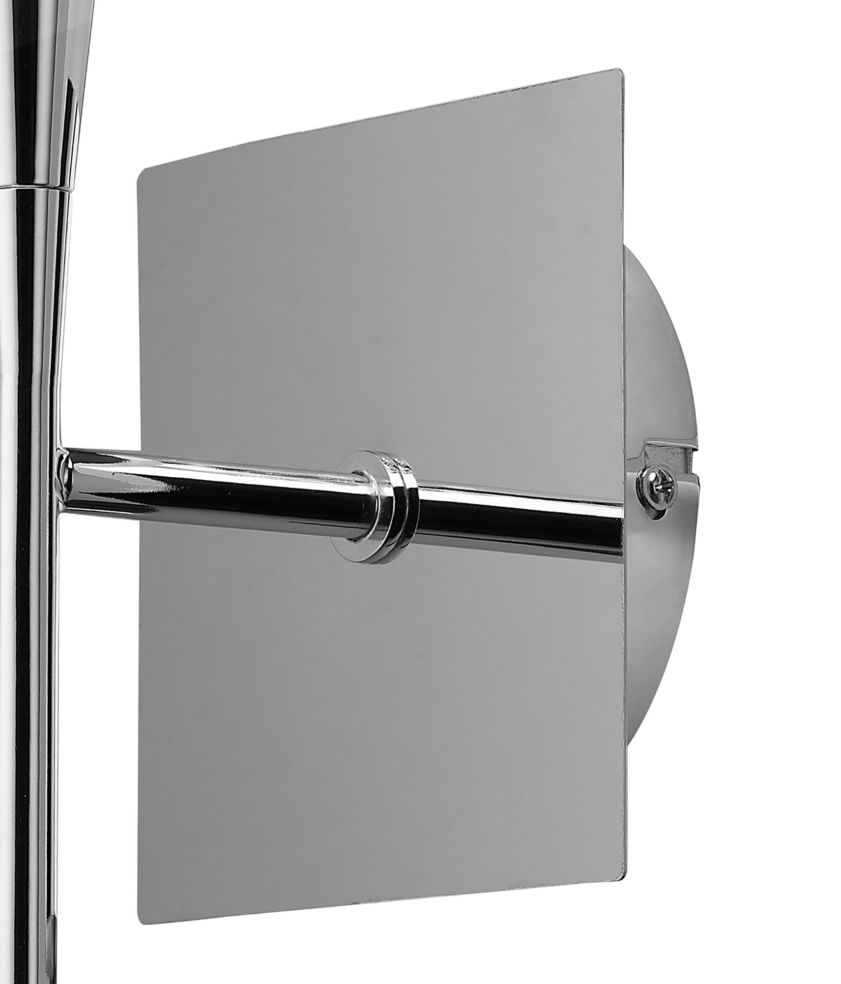 Artic Wall Lamp Switched 1 Light G9, Polished Chrome