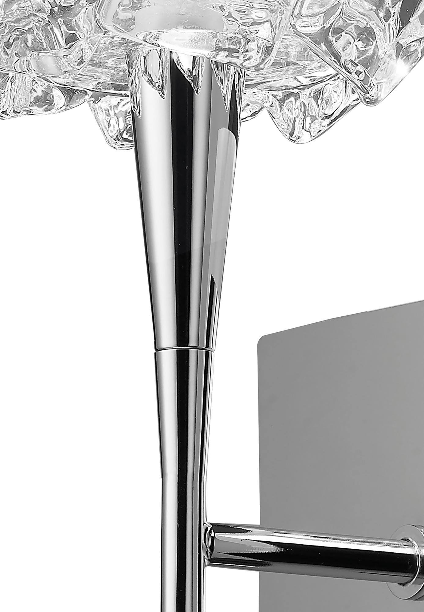 Artic Wall Lamp Switched 1 Light G9, Polished Chrome