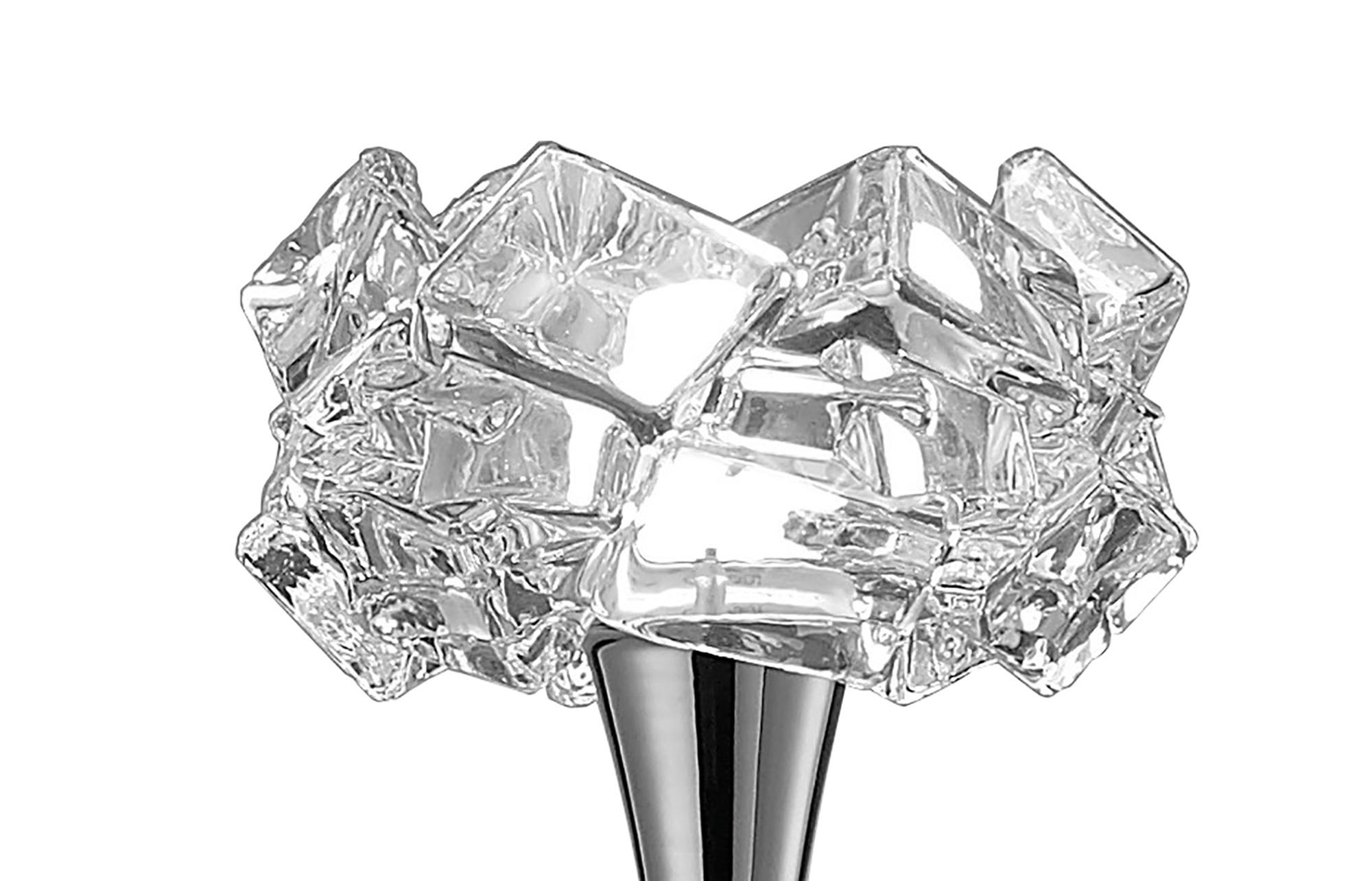 Artic Floor Lamp 1 Light E27, Polished Chrome