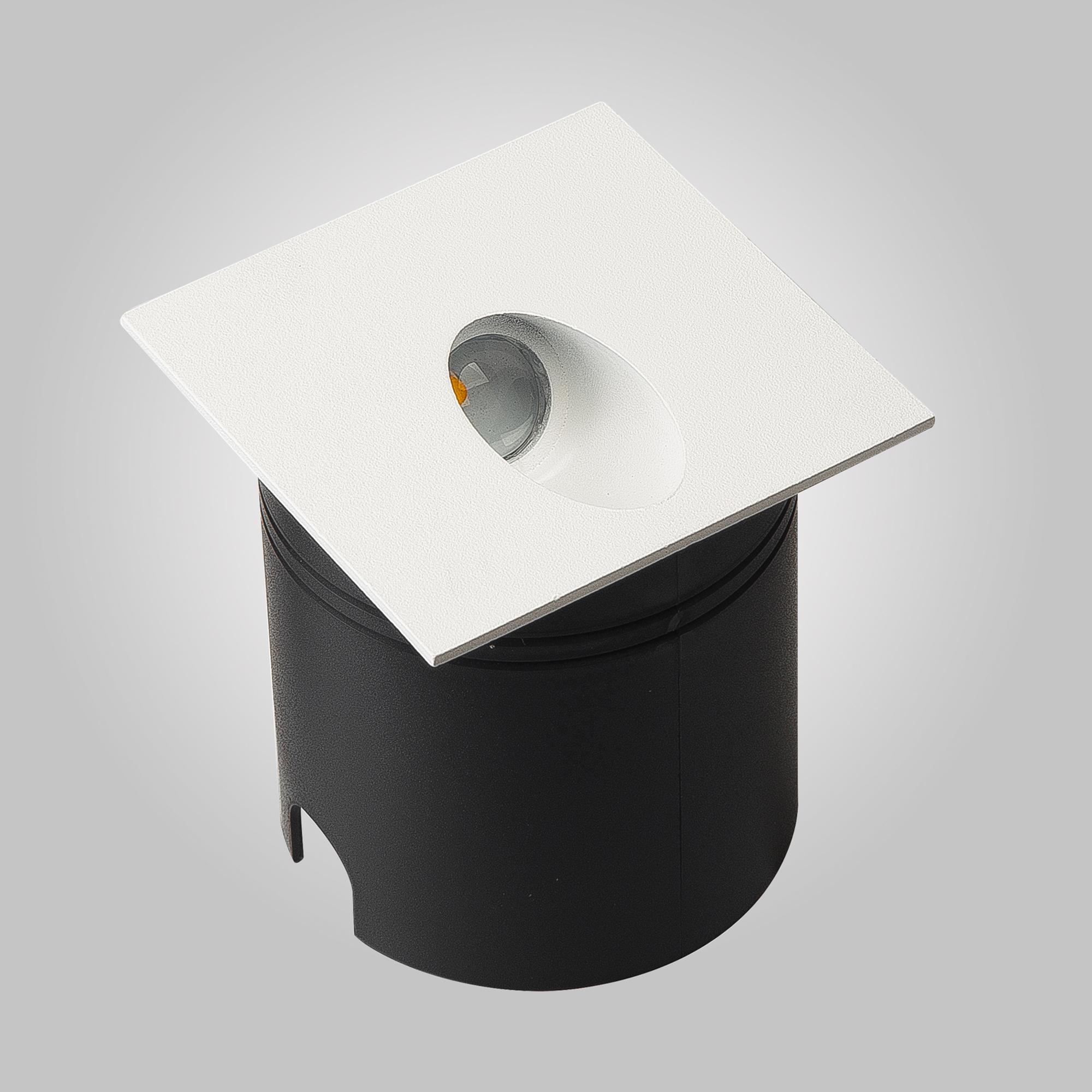 Aspen Recessed Wall Lamp Square Angled