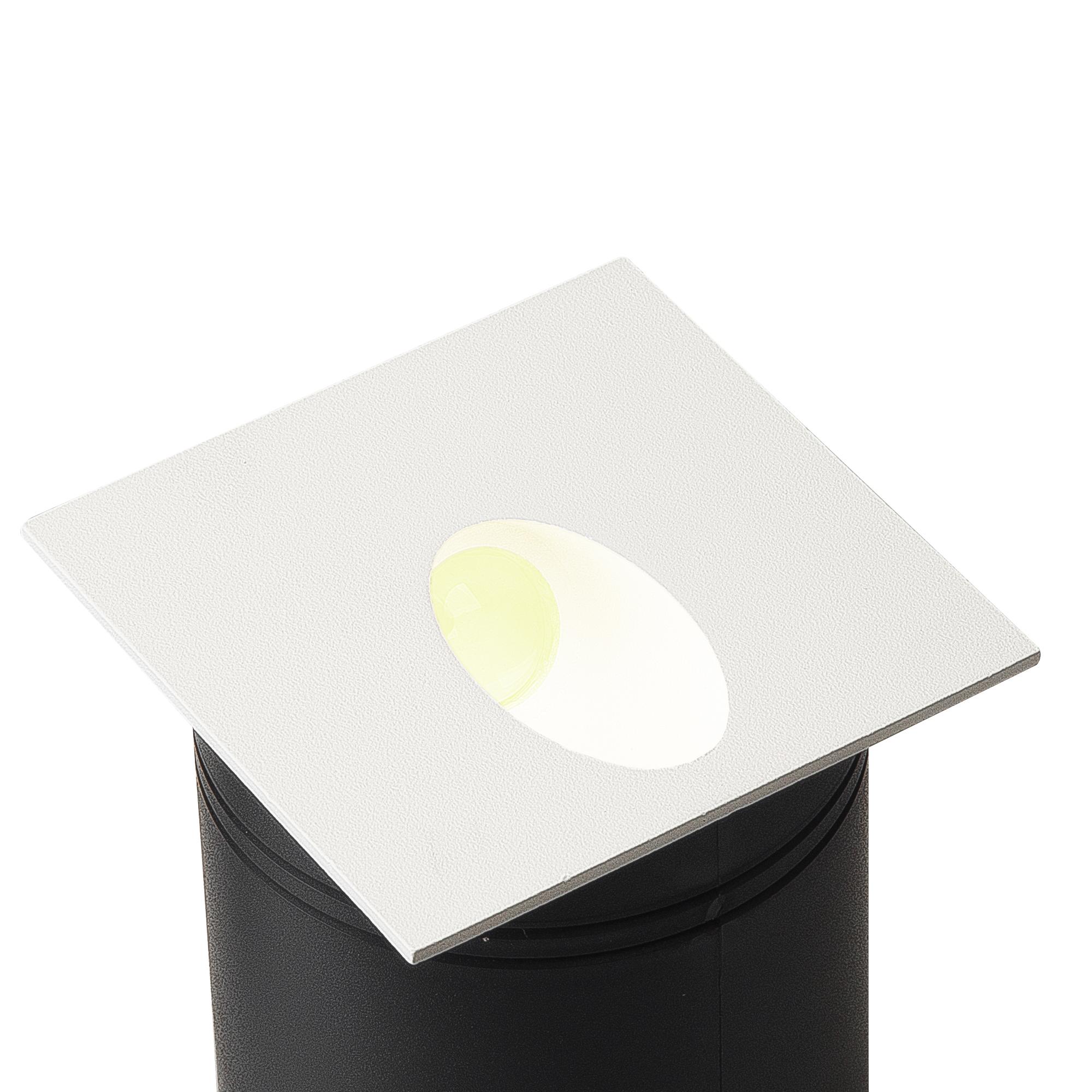 Aspen Recessed Wall Lamp Square Angled