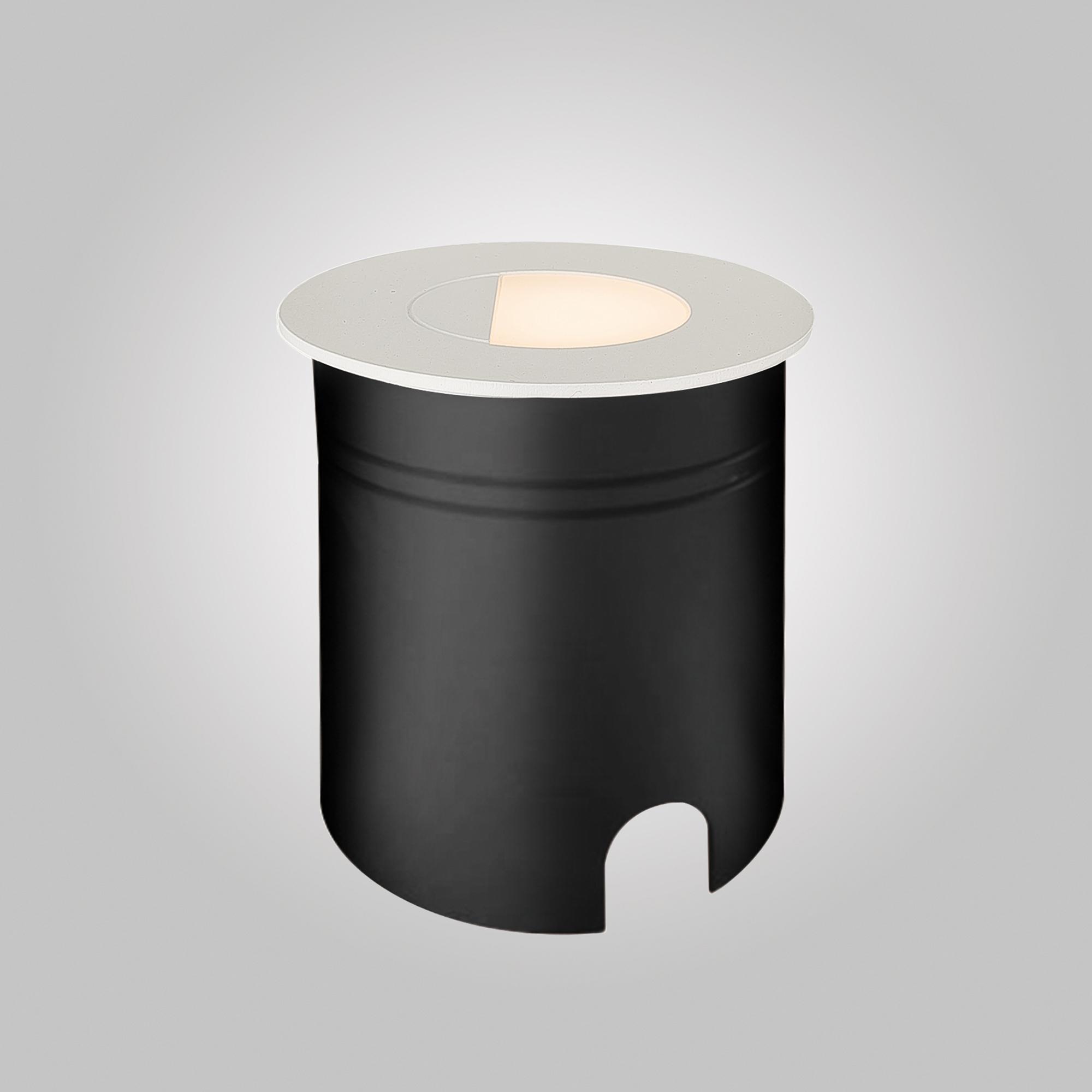 Aspen Recessed Wall Lamp Round Eyelid