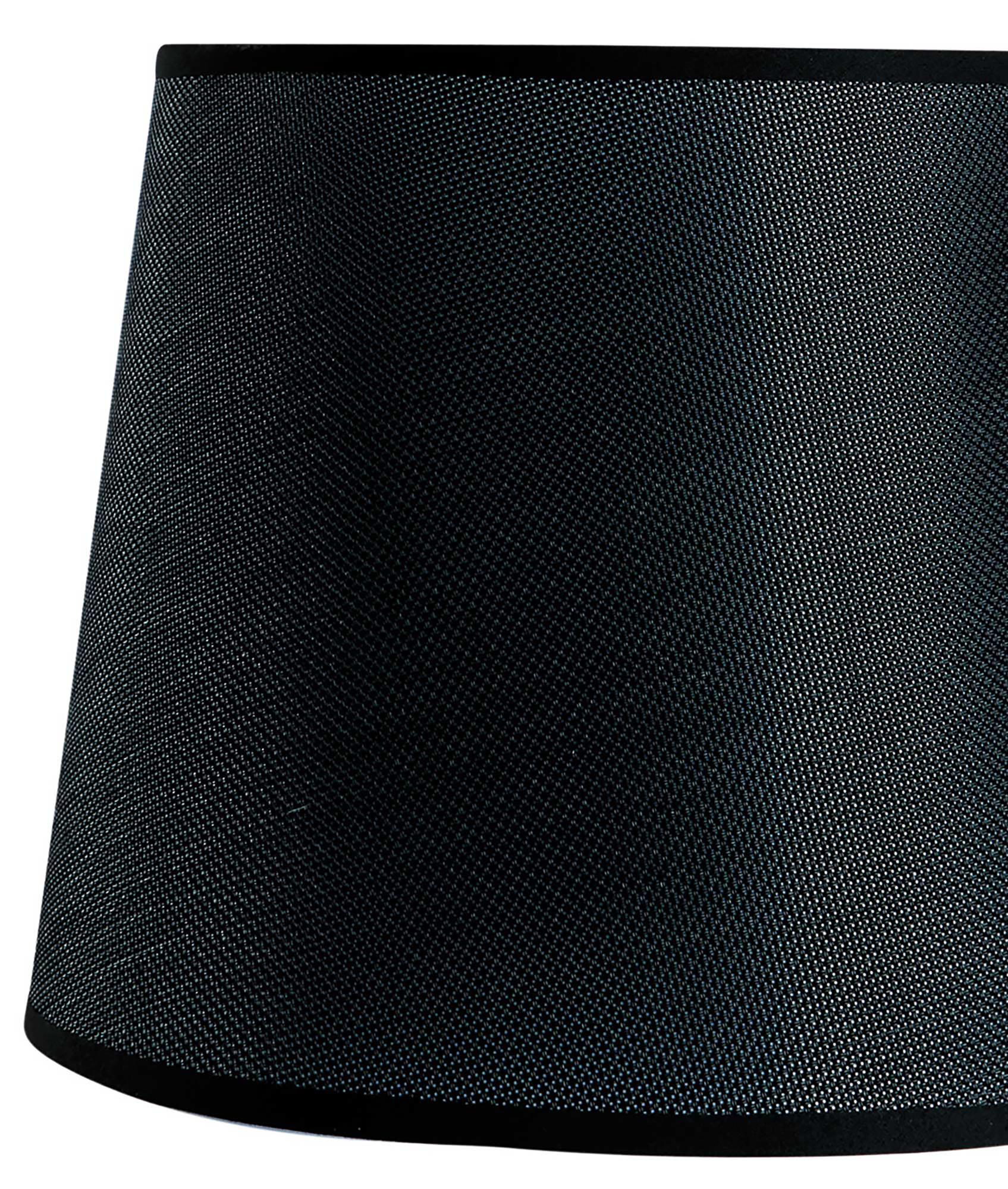 Habana Black Round Shade 200 x 152mm, Suitable for Wall Lamps