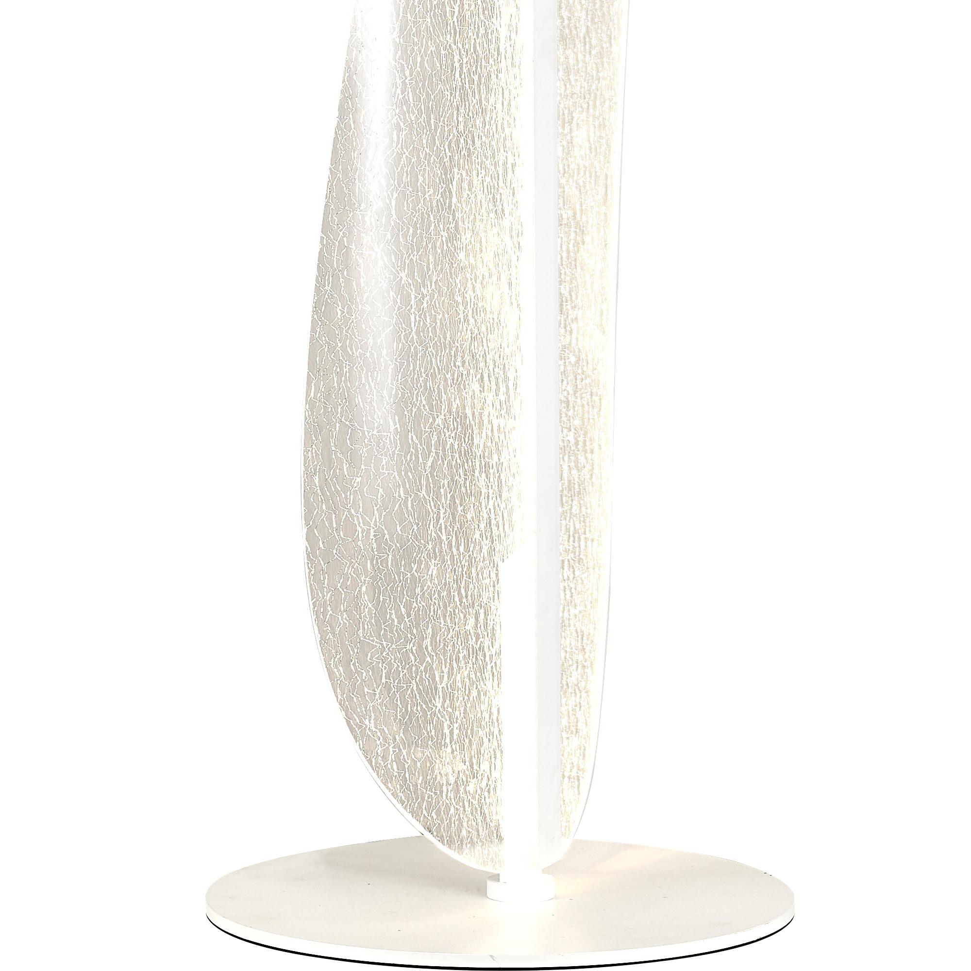 Bianca Floor Lamp, 30W LED, 3000K, 1800lm, White, Acrylic, 3yrs Warranty