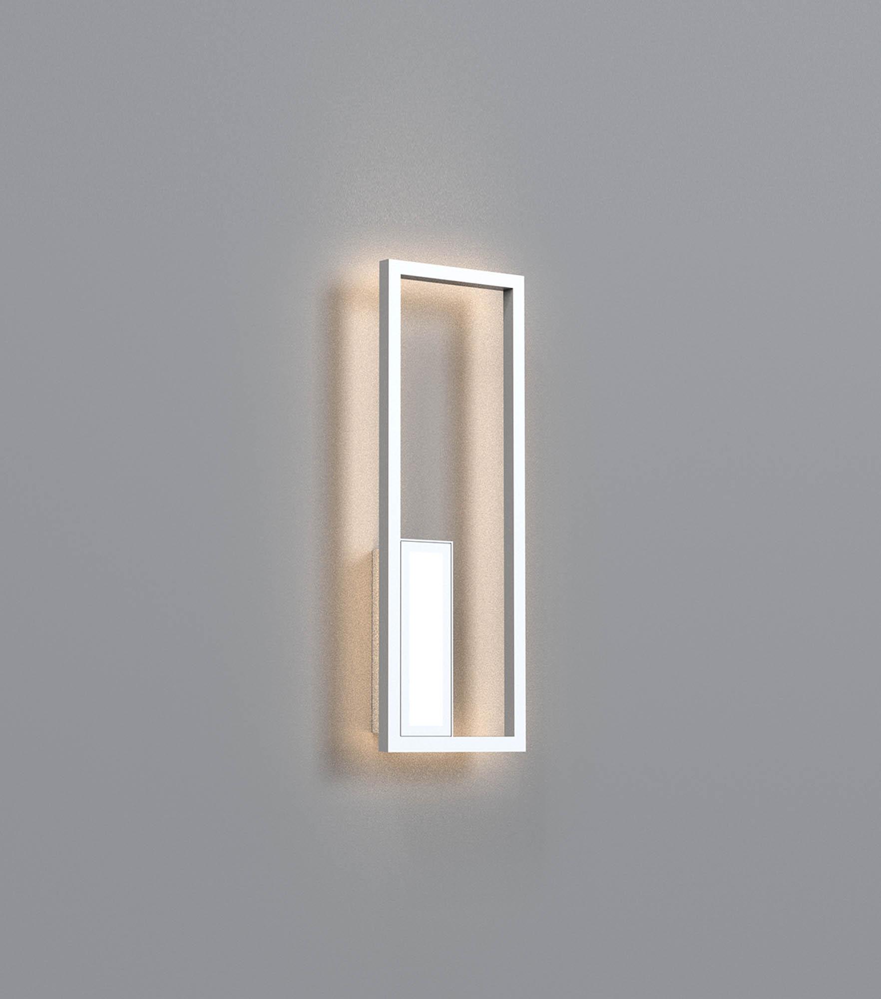 Boutique Rectangle Wall Lamp, Dimmable