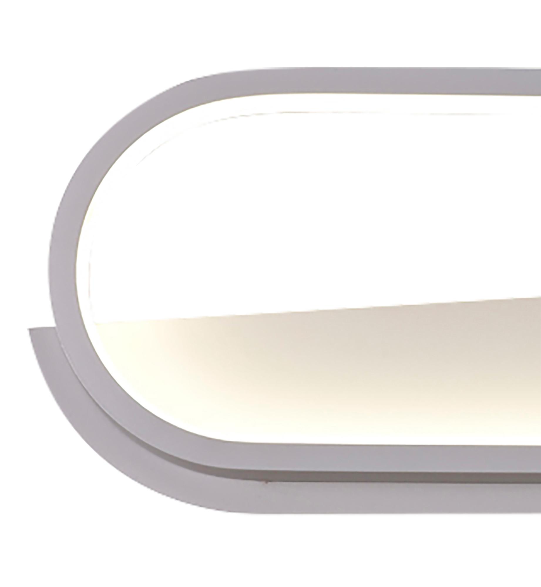 Box Wall Lamp, 20W LED, 3000K, 800lm, White, 3yrs Warranty