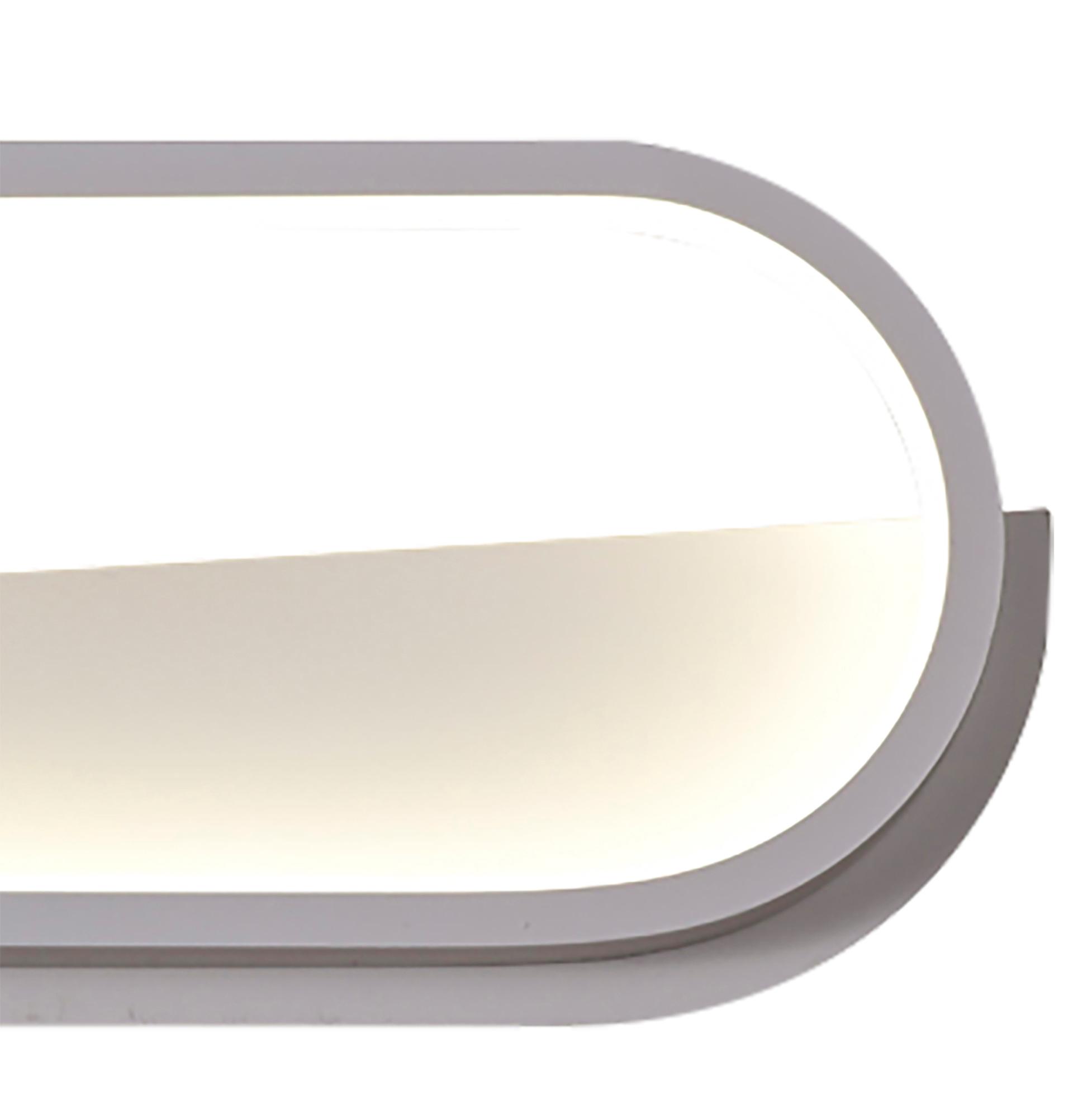 Box Wall Lamp, 20W LED, 3000K, 800lm, White, 3yrs Warranty