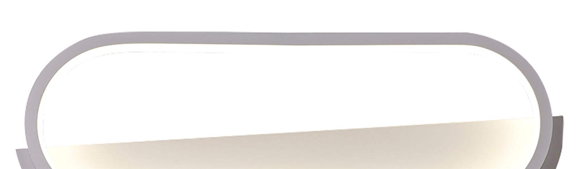 Box Wall Lamp, 20W LED, 3000K, 800lm, White, 3yrs Warranty