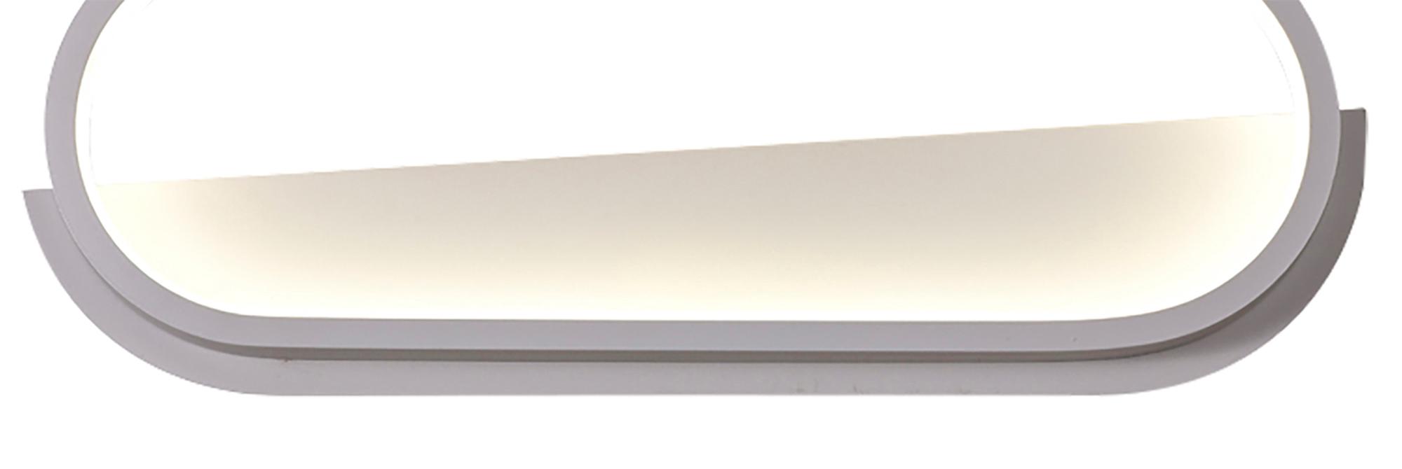 Box Wall Lamp, 20W LED, 3000K, 800lm, White, 3yrs Warranty