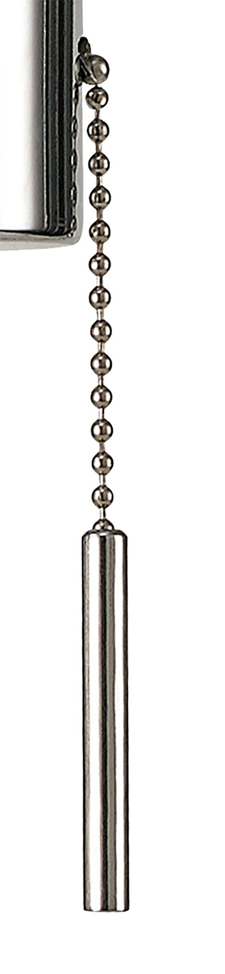 Carlton Round Flat Base Large Table Lamp Without Shade, Switched Lampholder