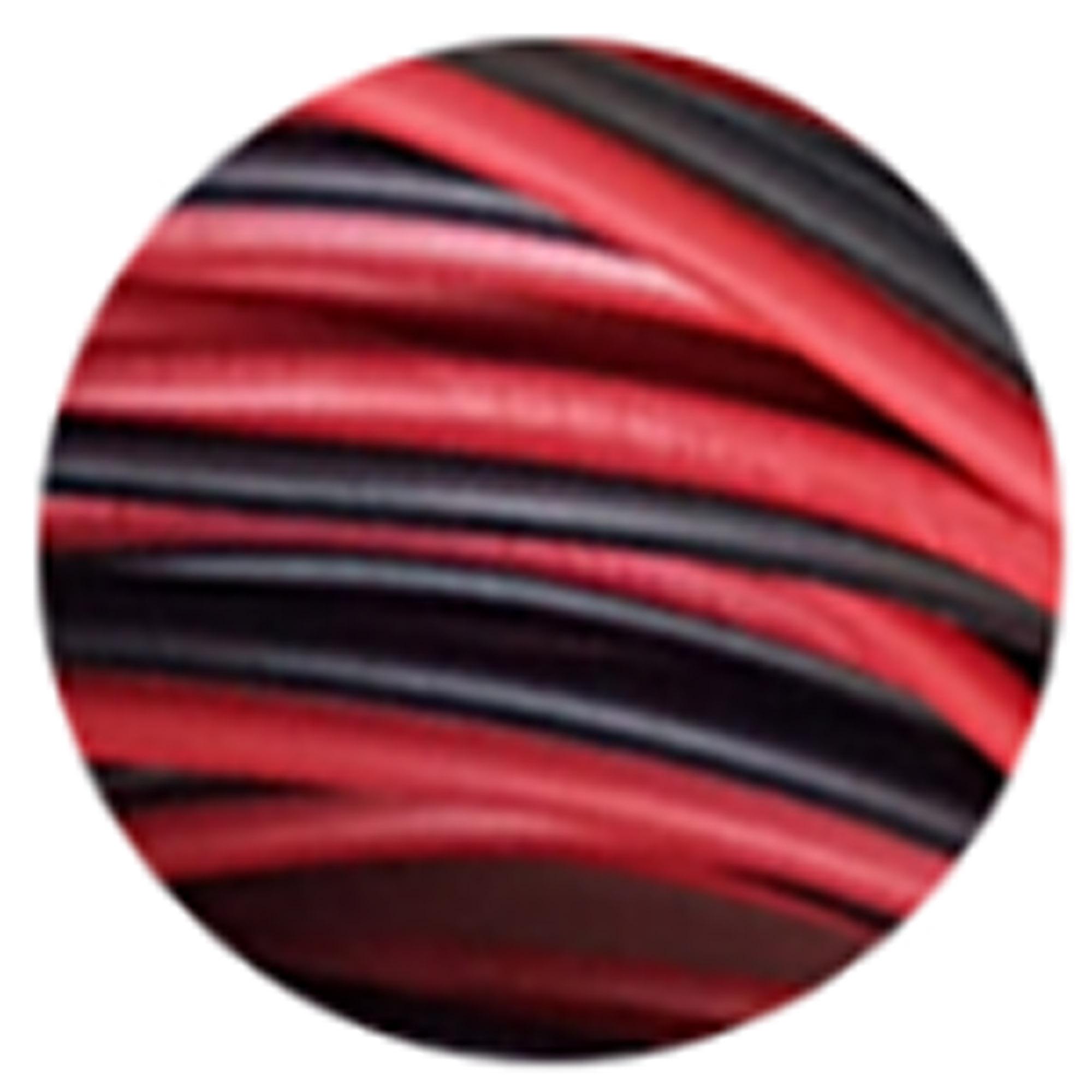Cavo 1m 2 Core Figure 8 0.5mm Black/Red Cable Suitable For Wiring LED Items (qty ordered will be supplied as one continuous length)