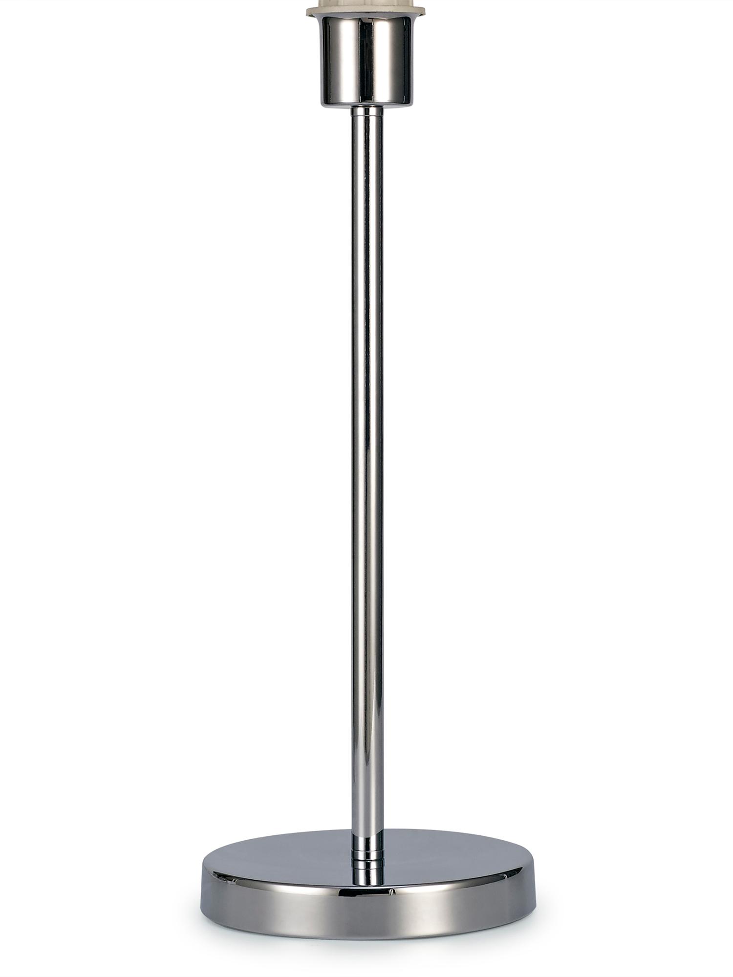 Cedar Round Base Medium Table Lamp Without Shade, Inline Switch