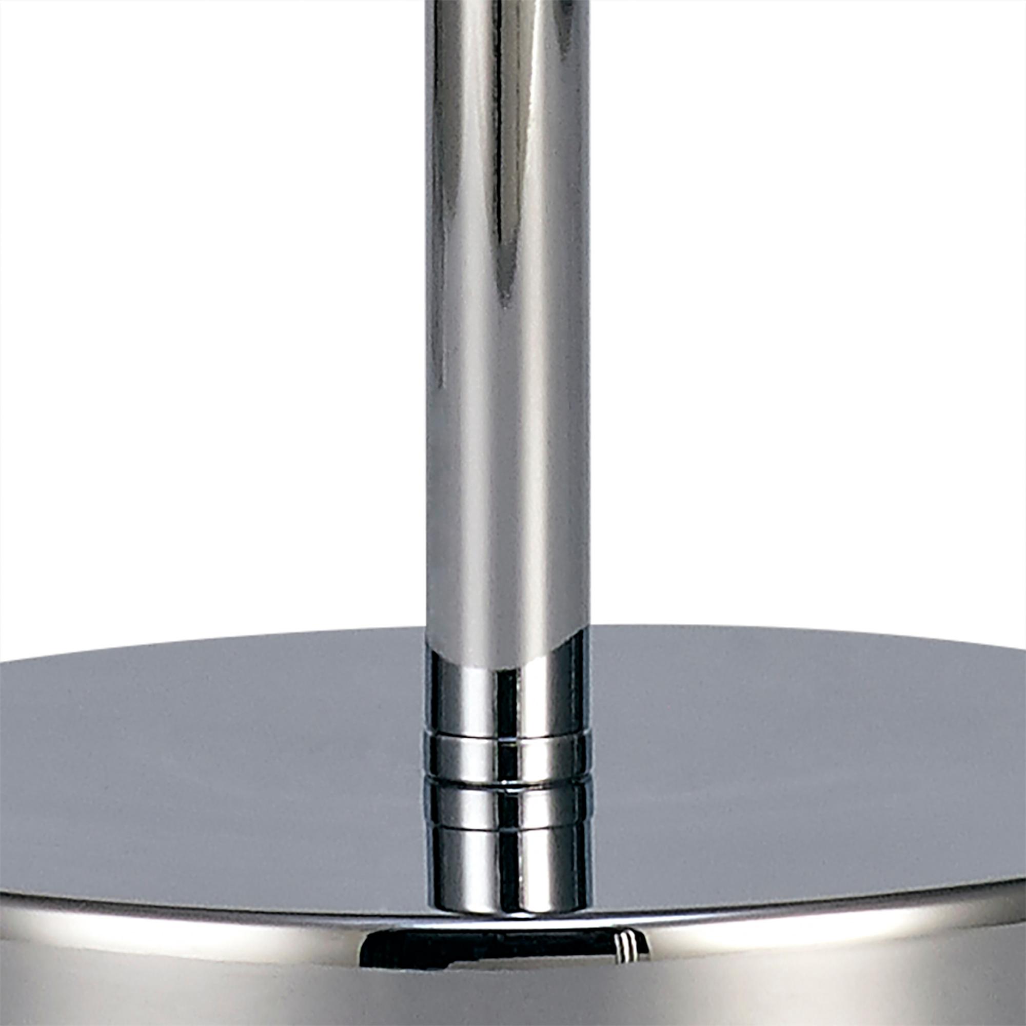 Cedar Round Base Medium Table Lamp Without Shade, Inline Switch