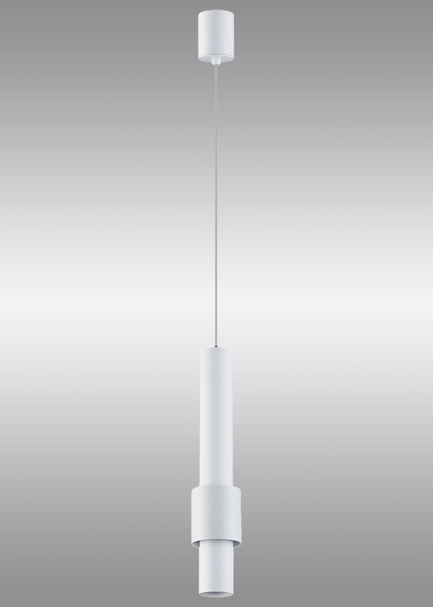 Clifton 5.8cm 1 Light Pendant, 7W LED, 3000K, 770lm, White, 3yrs Warranty