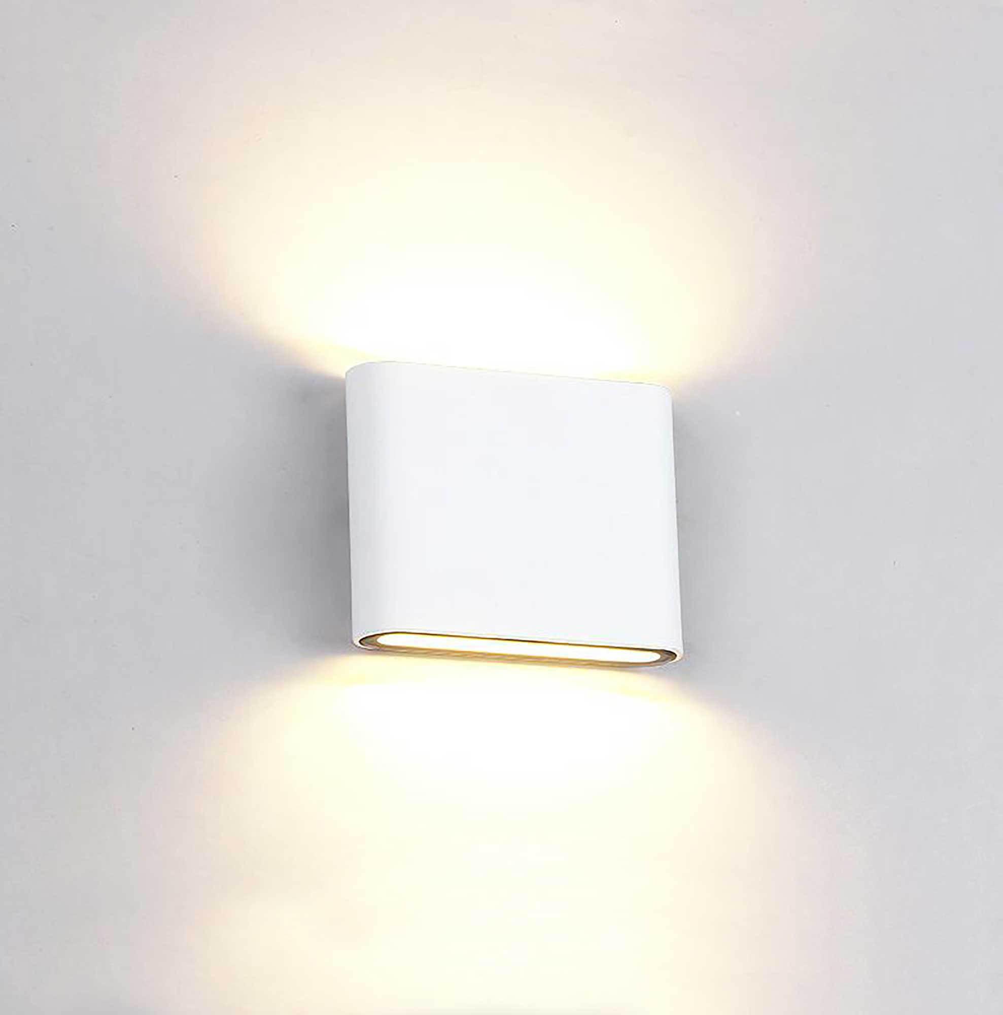 Contour Up & Downward Lighting Small Wall Light