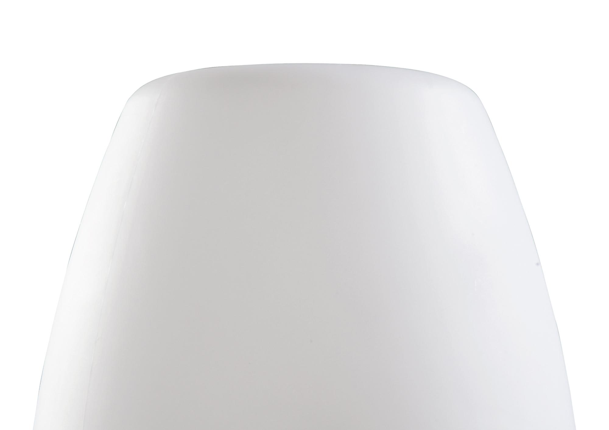 Cool Table Lamp 2 Light E27 In Line Switch Indoor, Opal White