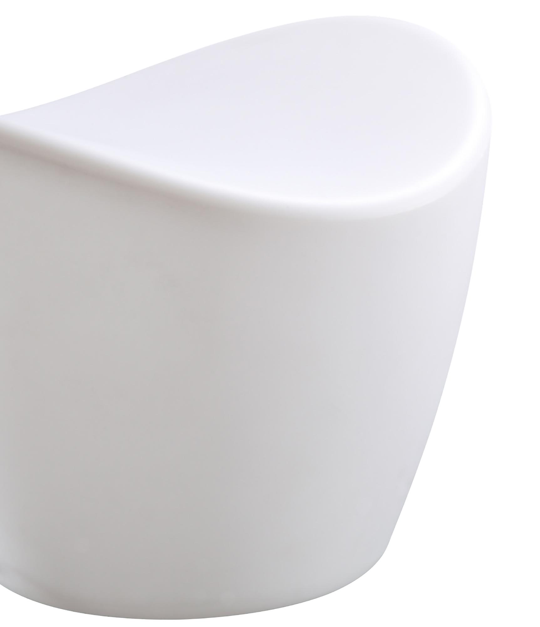 Cool Stool No Light Outdoor, Opal White