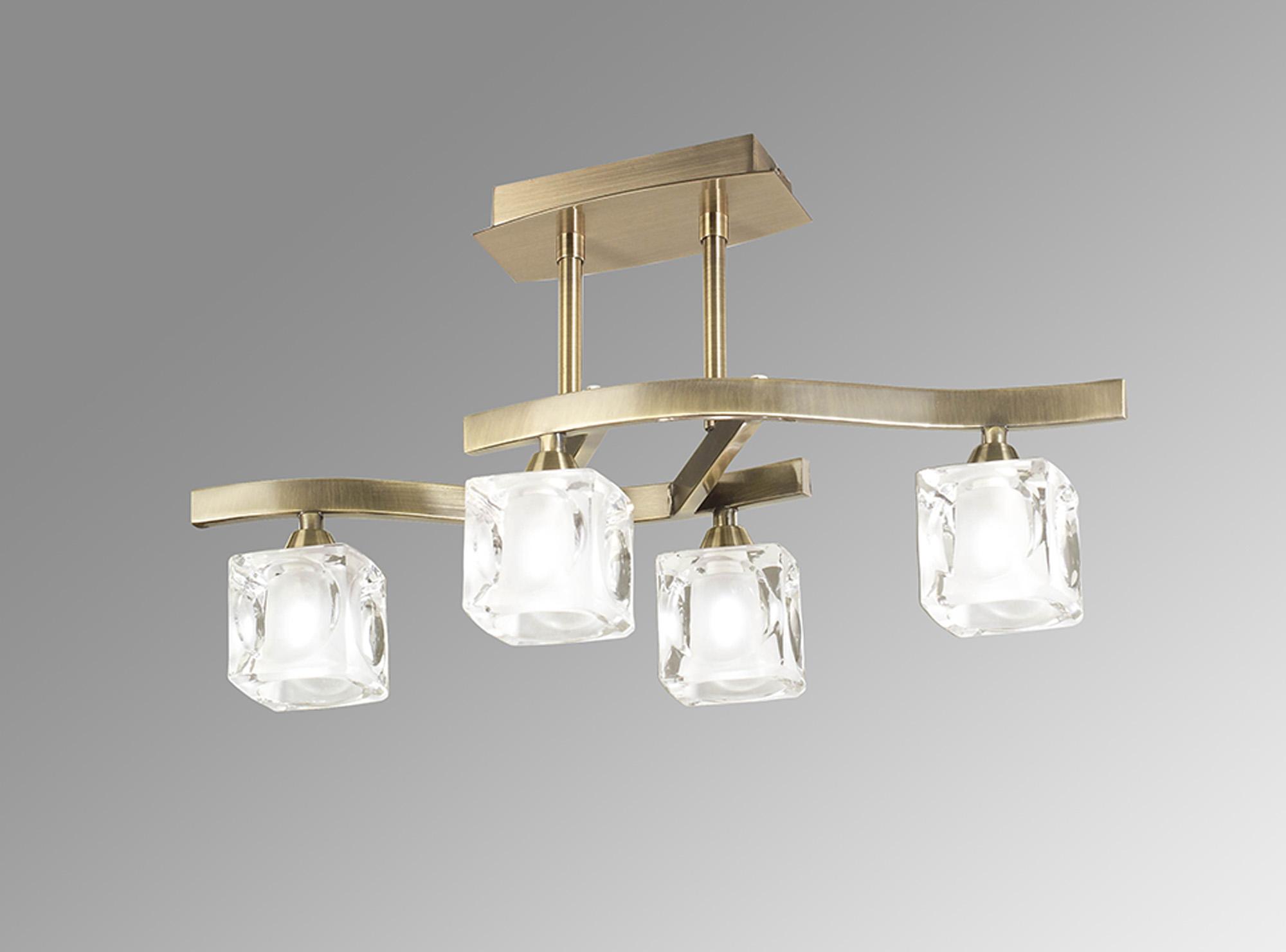 Cuadrax Square Semi Flush