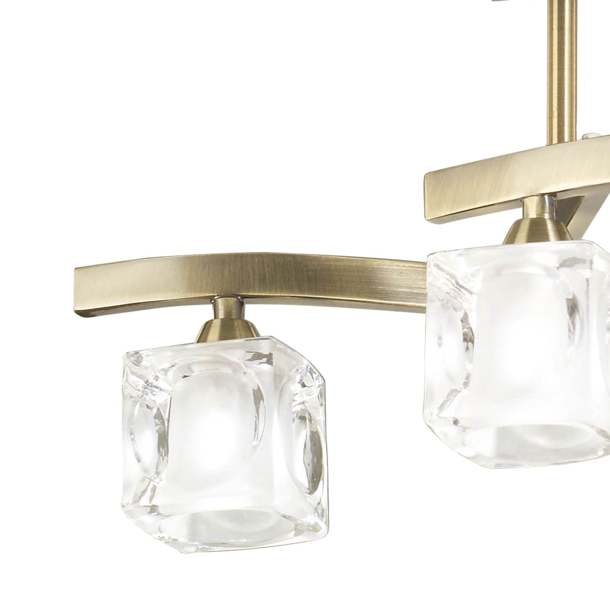 Cuadrax Square Semi Flush