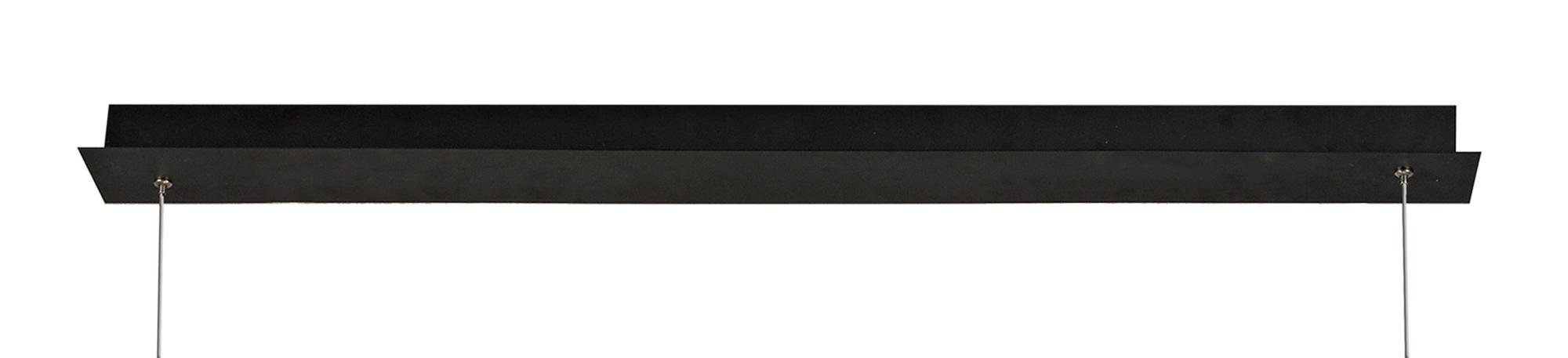 Cuba Linear Pendant 4 Light, 32W LED, 3000K, 2400lm, Gold/Black, 3yrs Warranty
