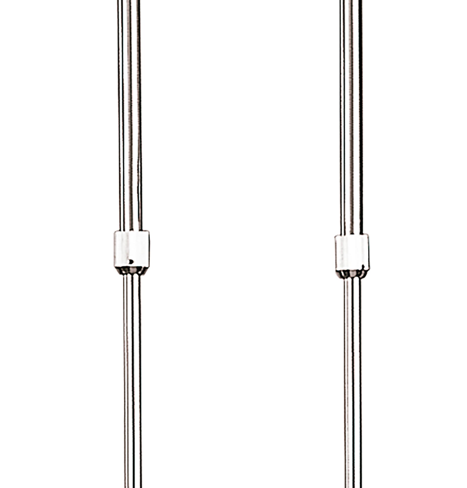 Dali Telescopic Pendant Line 5 Light G9, Polished Chrome