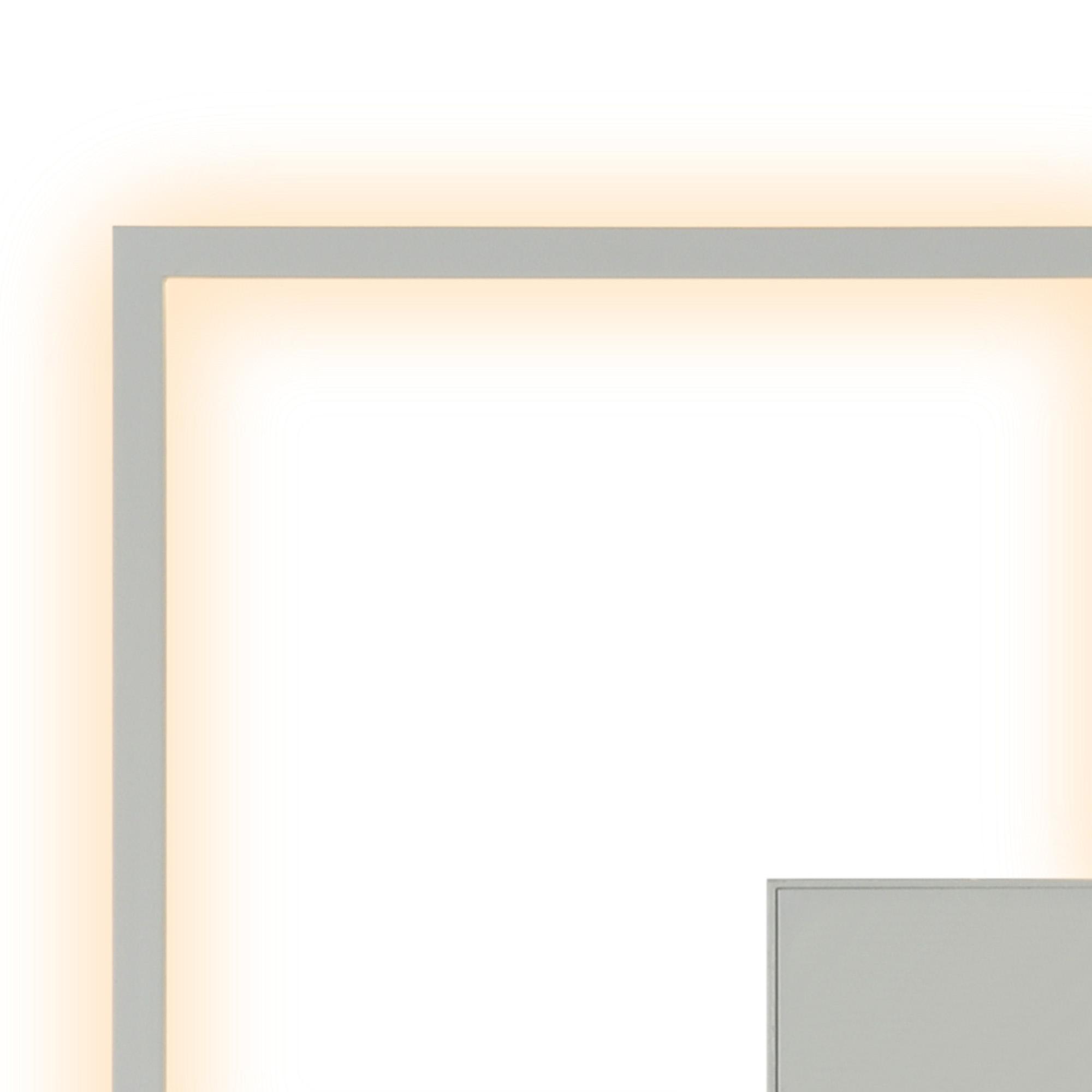 Double Ceiling / Wall Lamp, 48W LED, 3000K, 3600lm, White, 3yrs Warranty