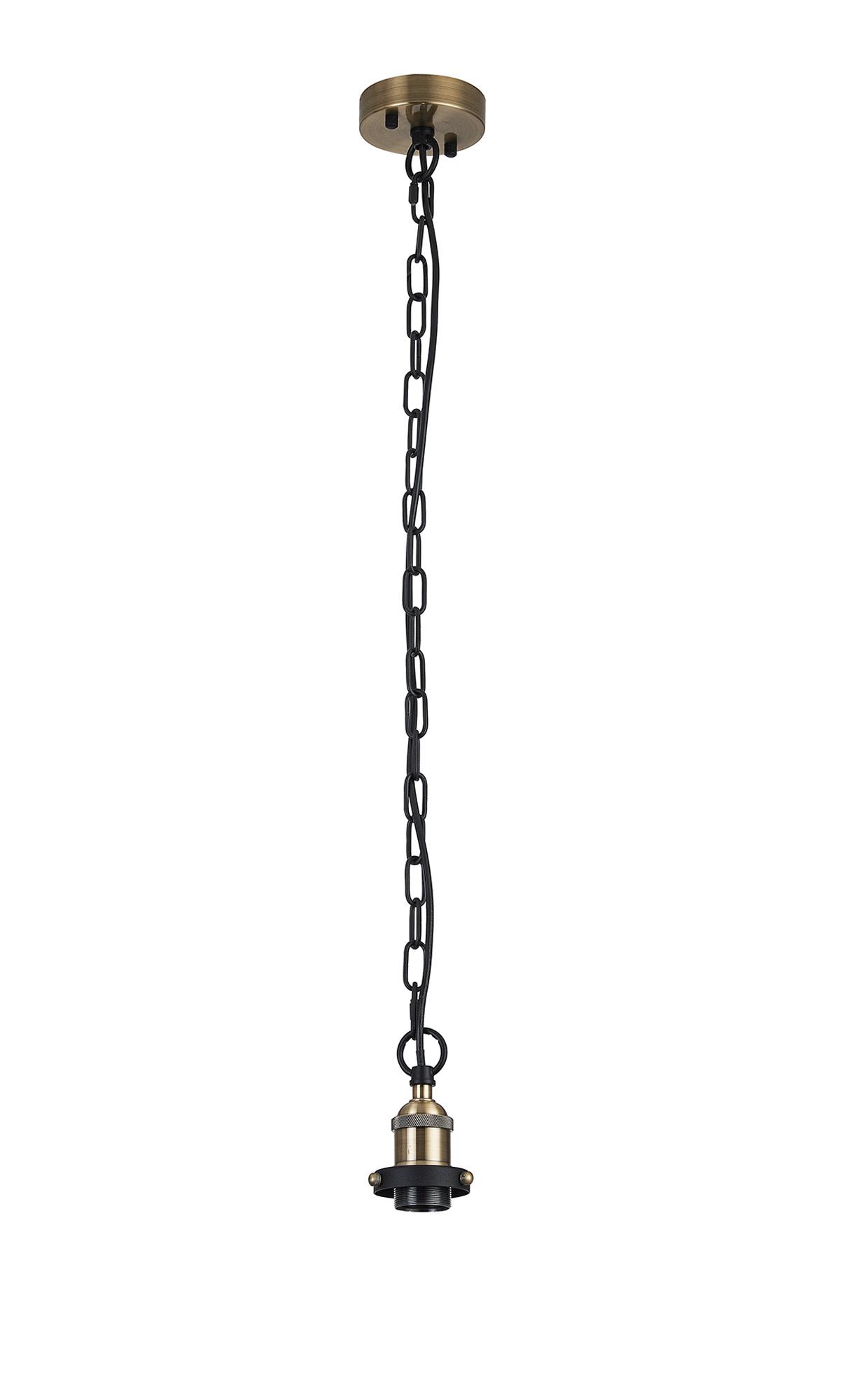 Dreifa Curved Single Pendant (FRAME ONLY)