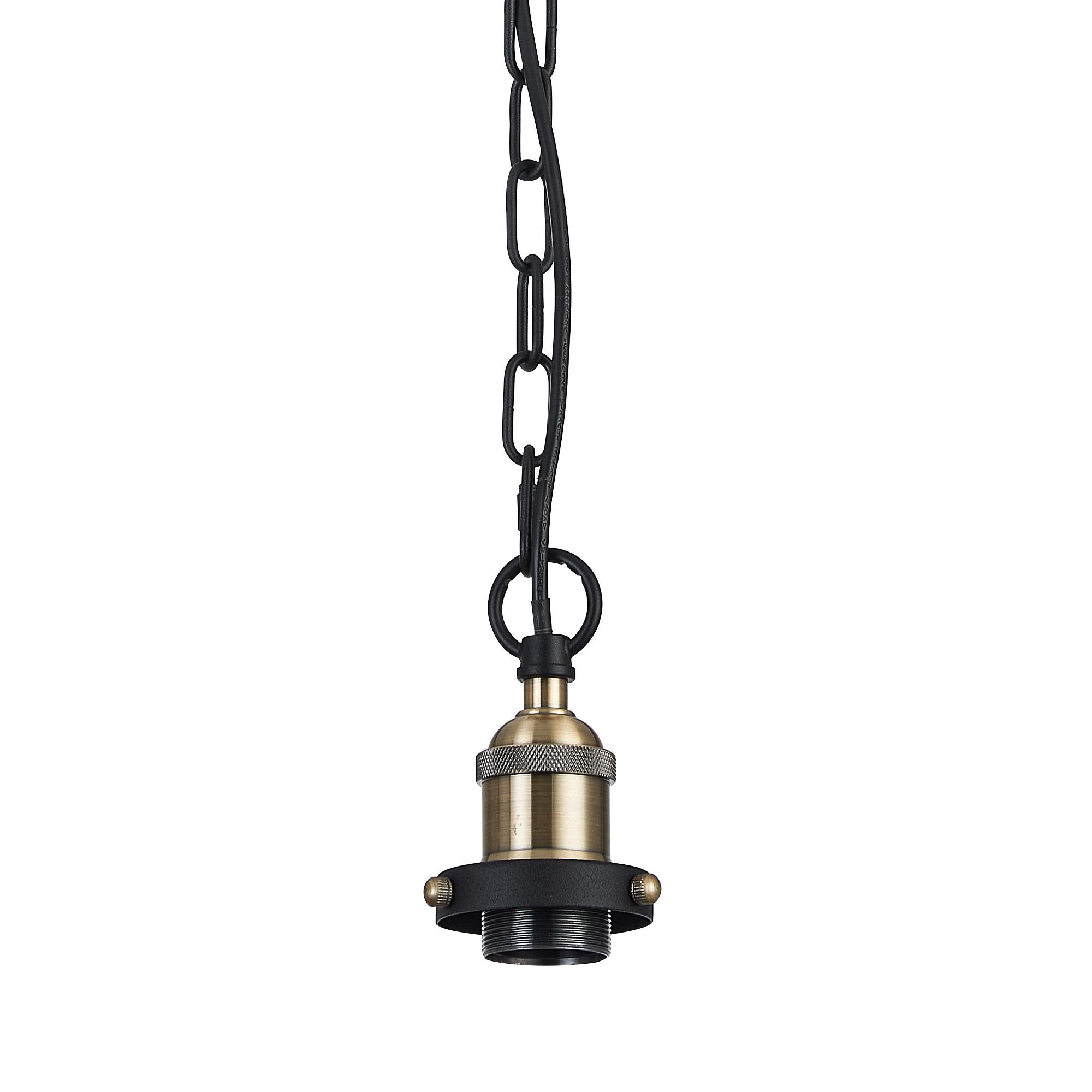 Dreifa Curved Single Pendant (FRAME ONLY)