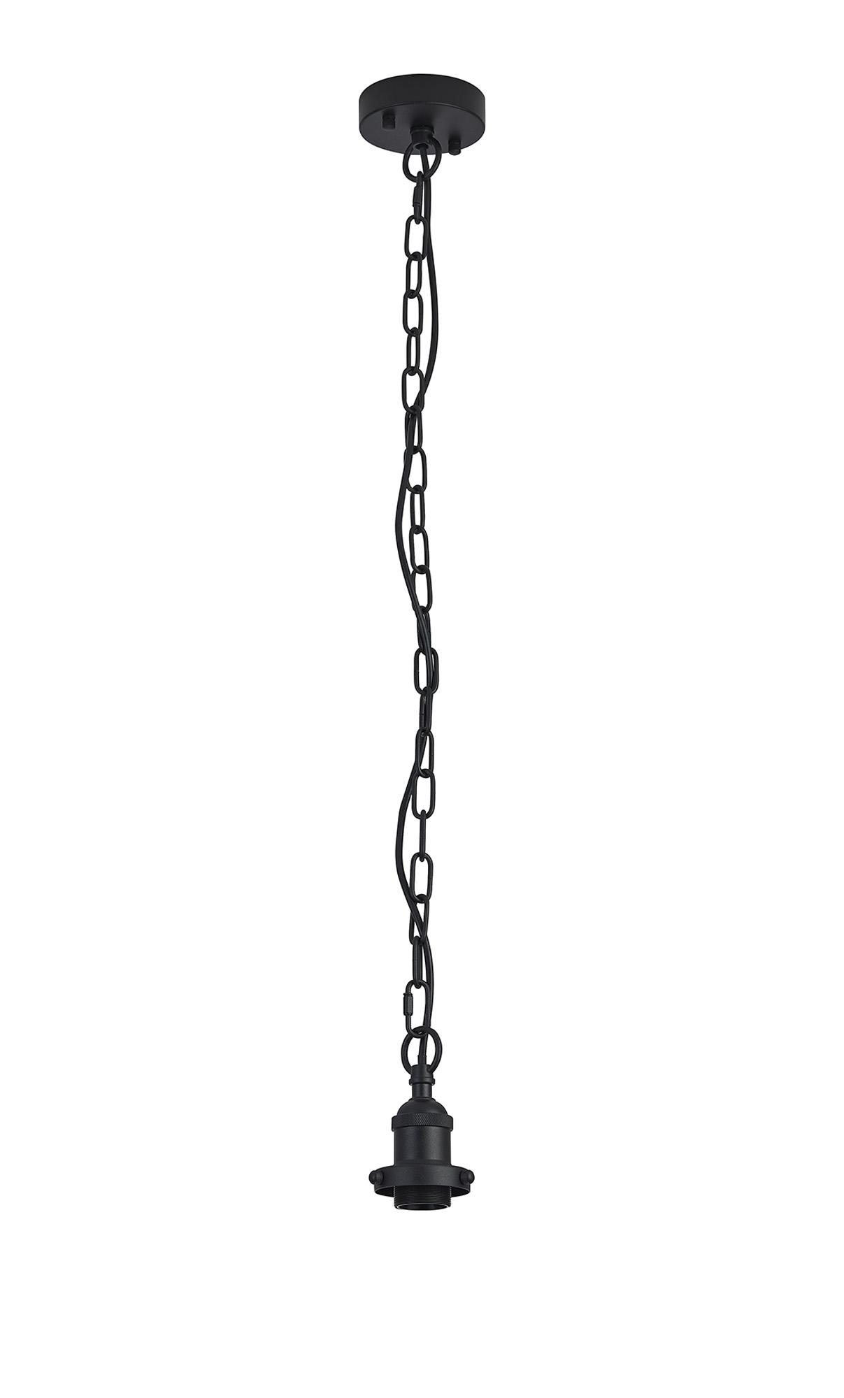 Dreifa Curved Single Pendant (FRAME ONLY)