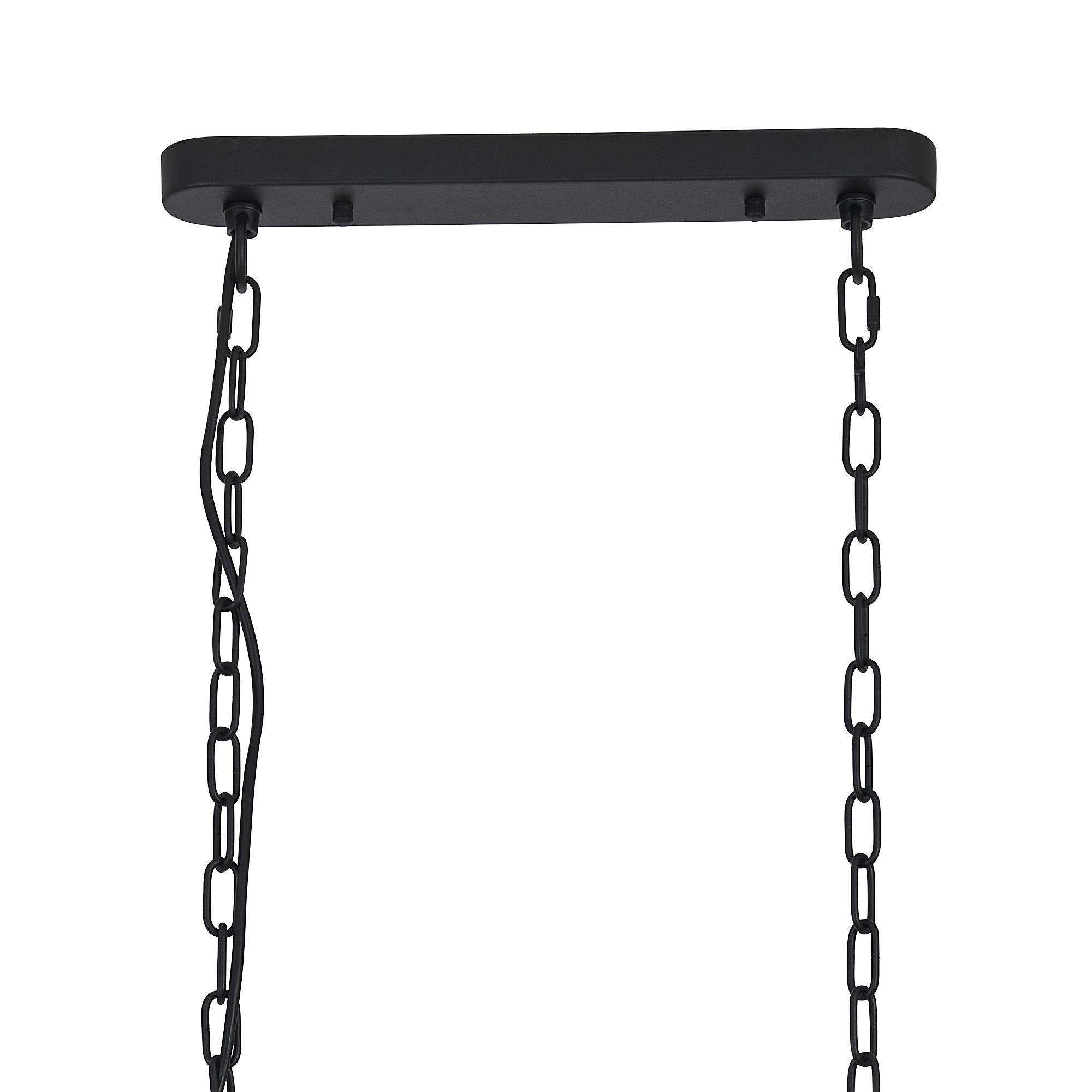Dreifa Curved Linear Pendant (FRAME ONLY)