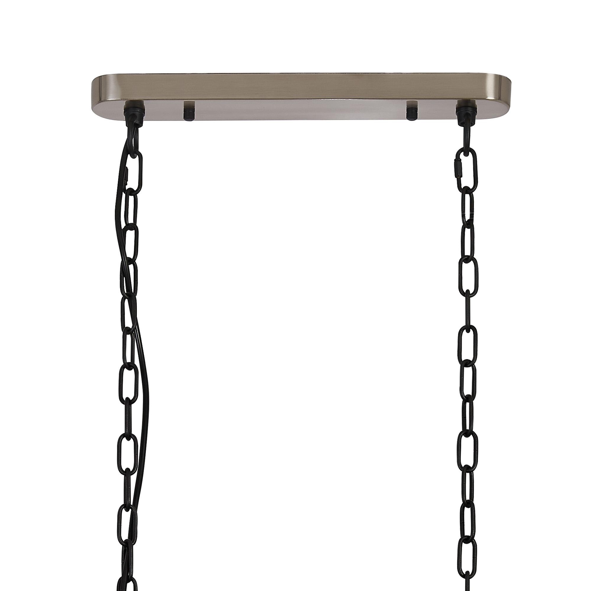 Dreifa Curved Linear Pendant (FRAME ONLY)