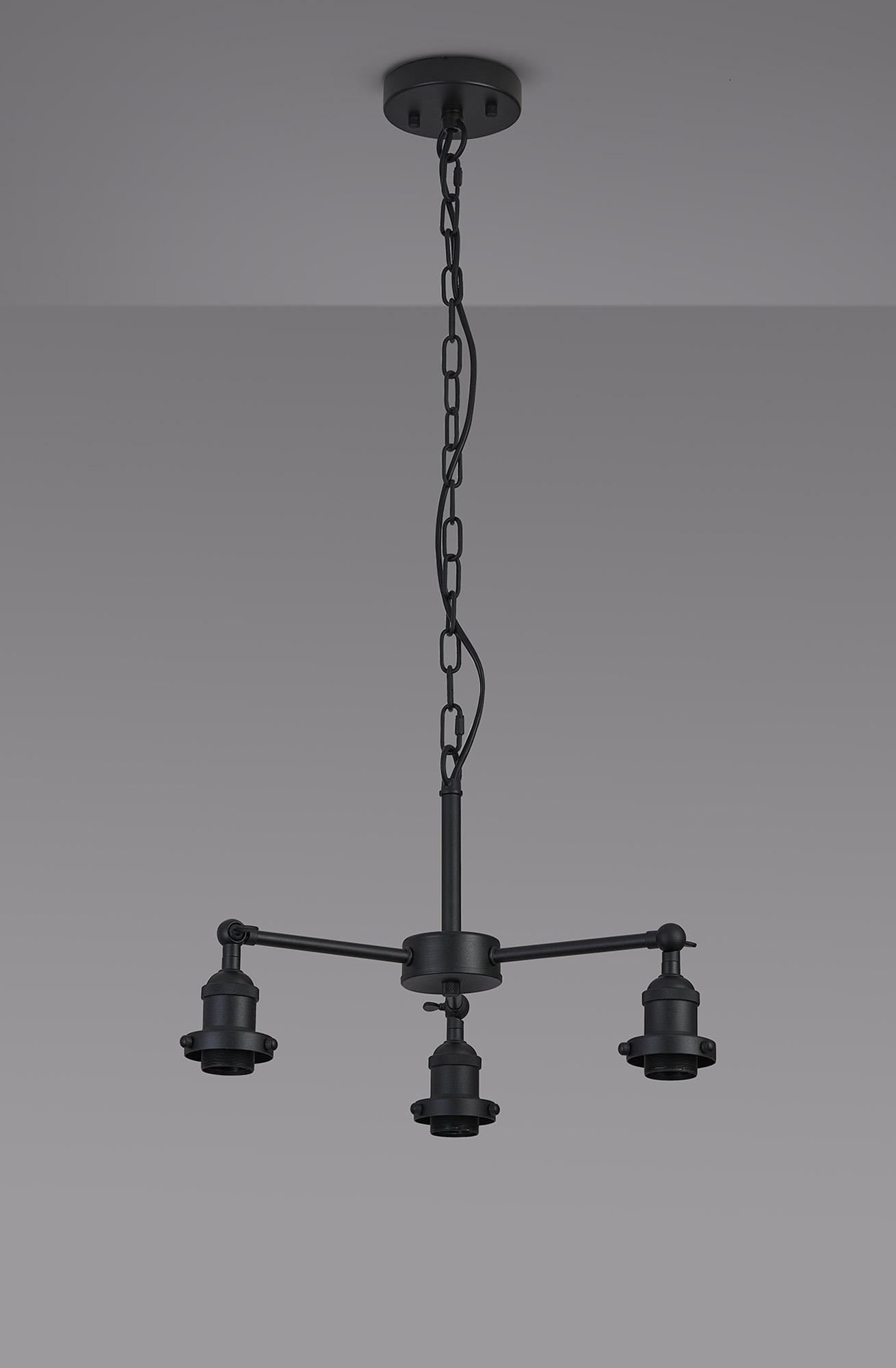 Dreifa Curved Round Pendant (FRAME ONLY)