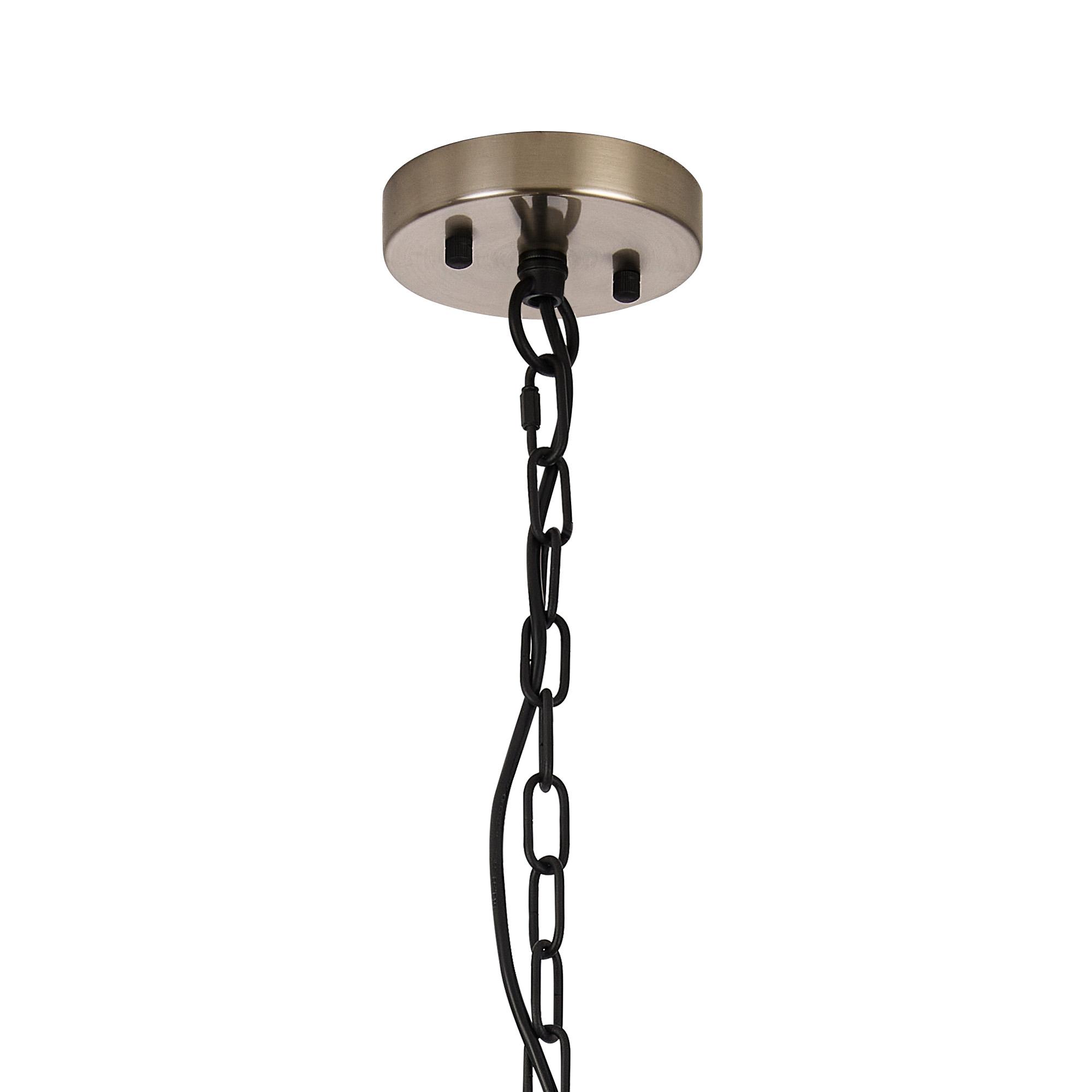 Dreifa Curved Round Pendant (FRAME ONLY)