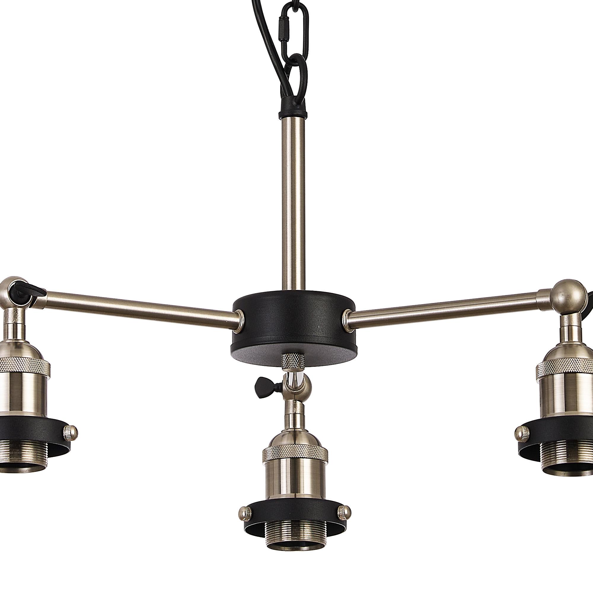 Dreifa Curved Round Pendant (FRAME ONLY)