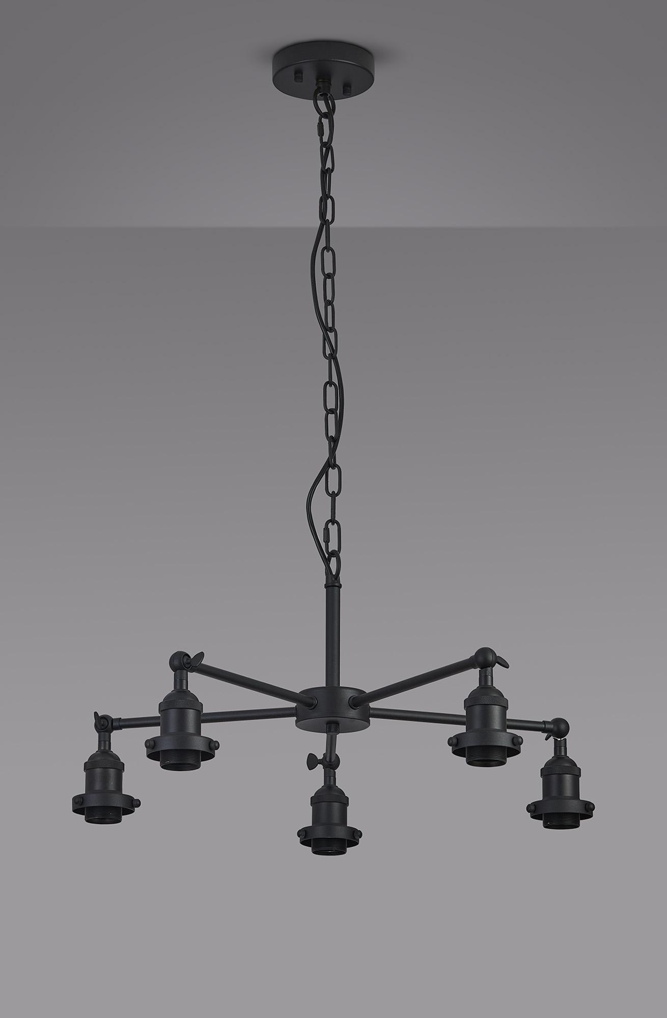 Dreifa Curved Round Pendant (FRAME ONLY)