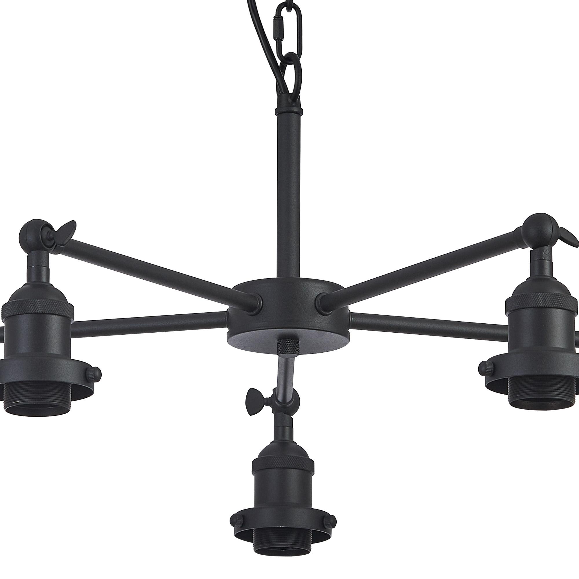 Dreifa Curved Round Pendant (FRAME ONLY)
