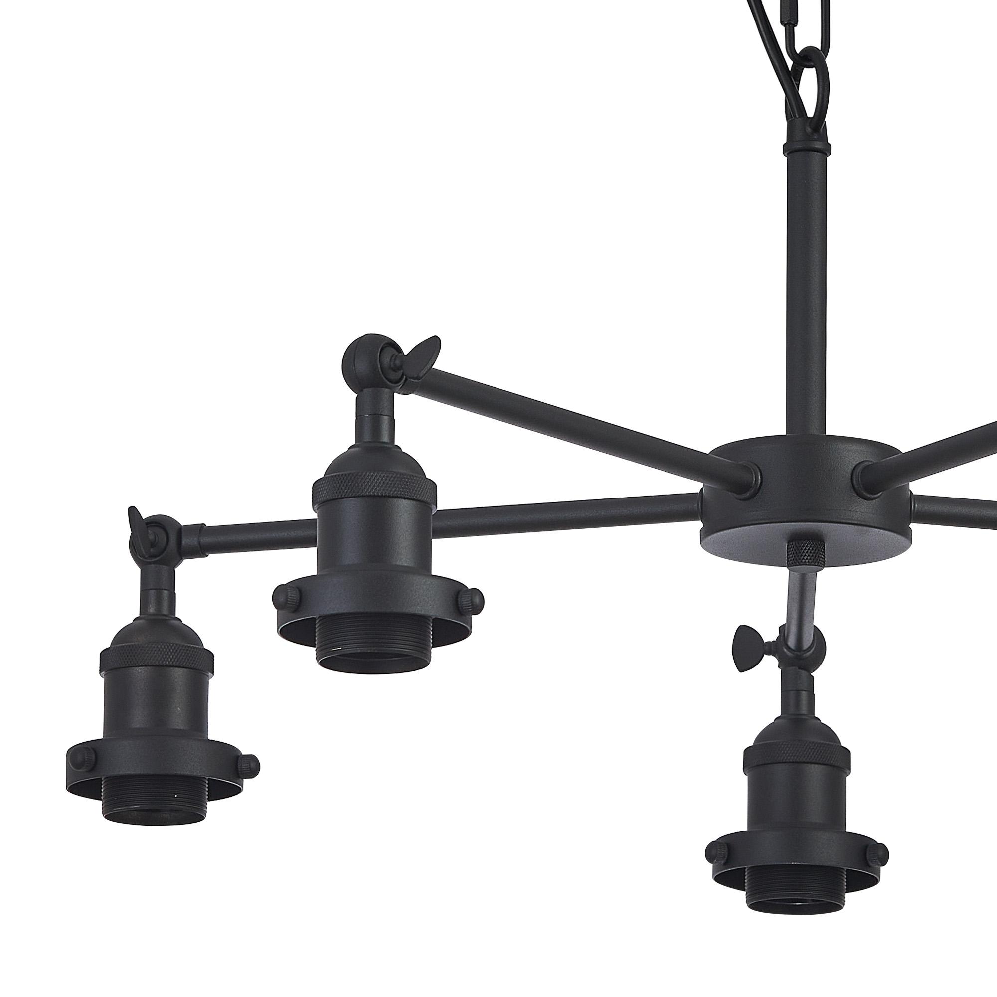 Dreifa Curved Round Pendant (FRAME ONLY)