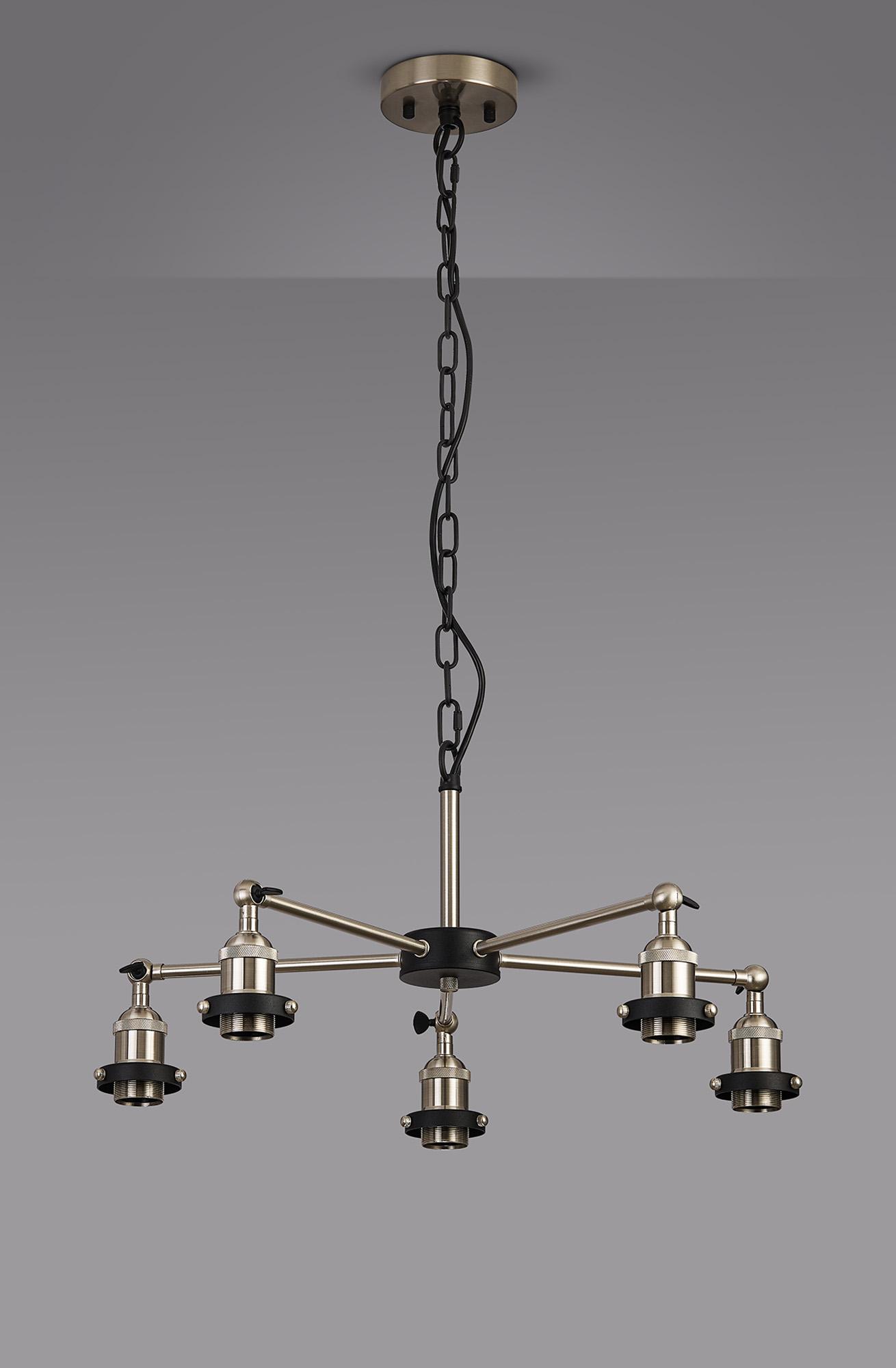 Dreifa Curved Round Pendant (FRAME ONLY)