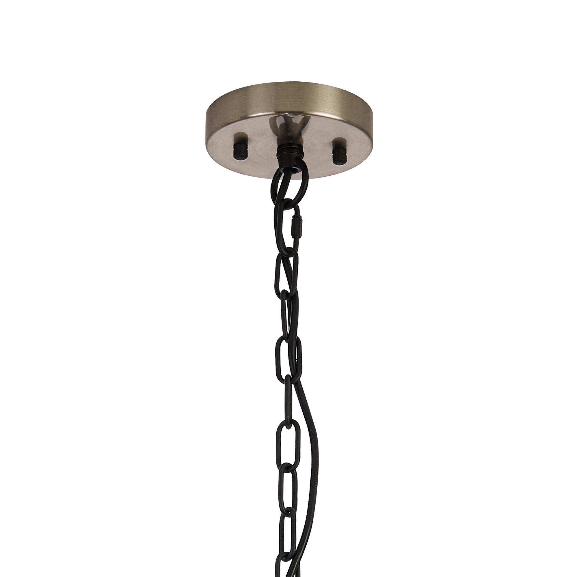 Dreifa Curved Round Pendant (FRAME ONLY)