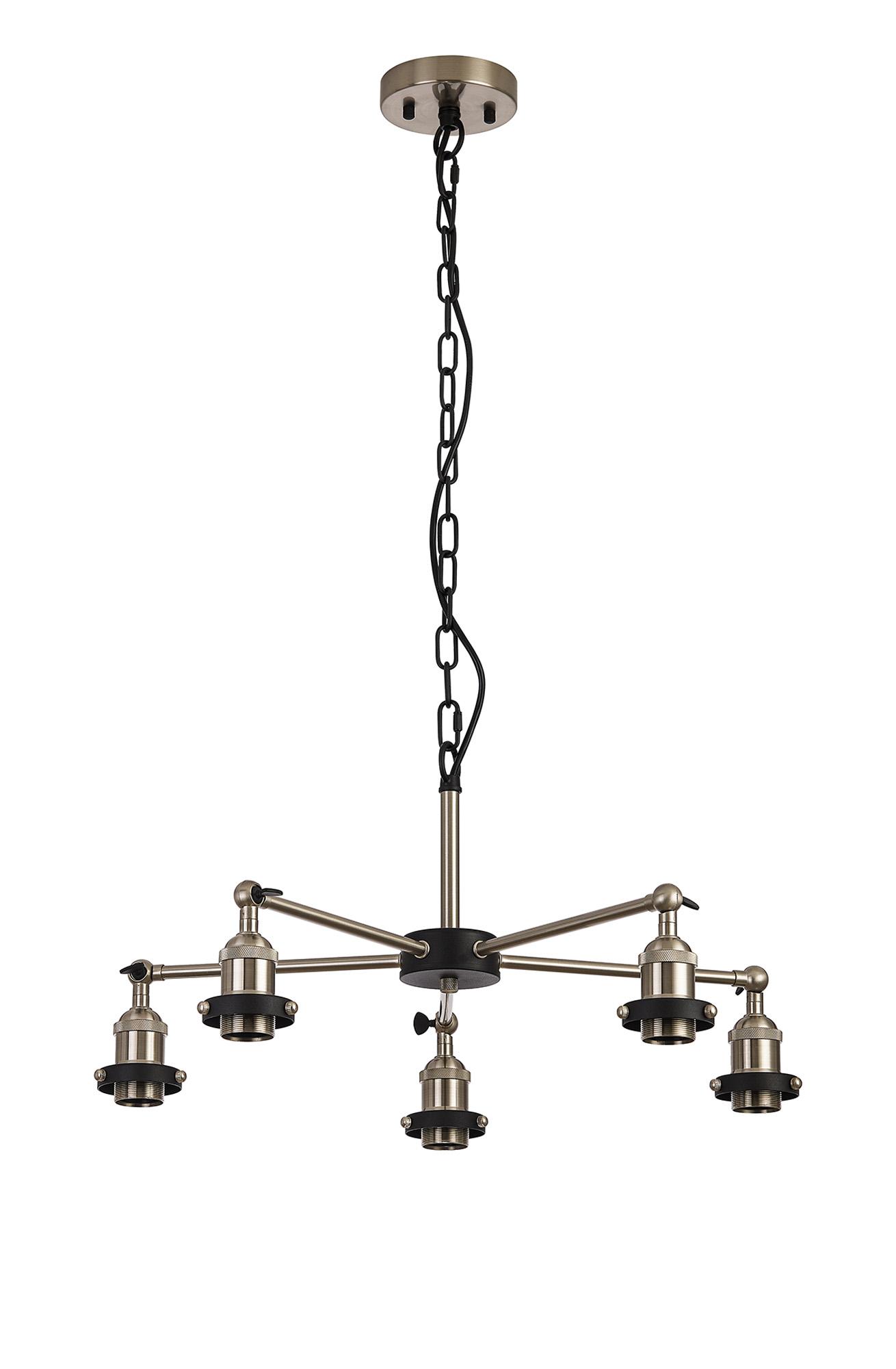 Dreifa Curved Round Pendant (FRAME ONLY)