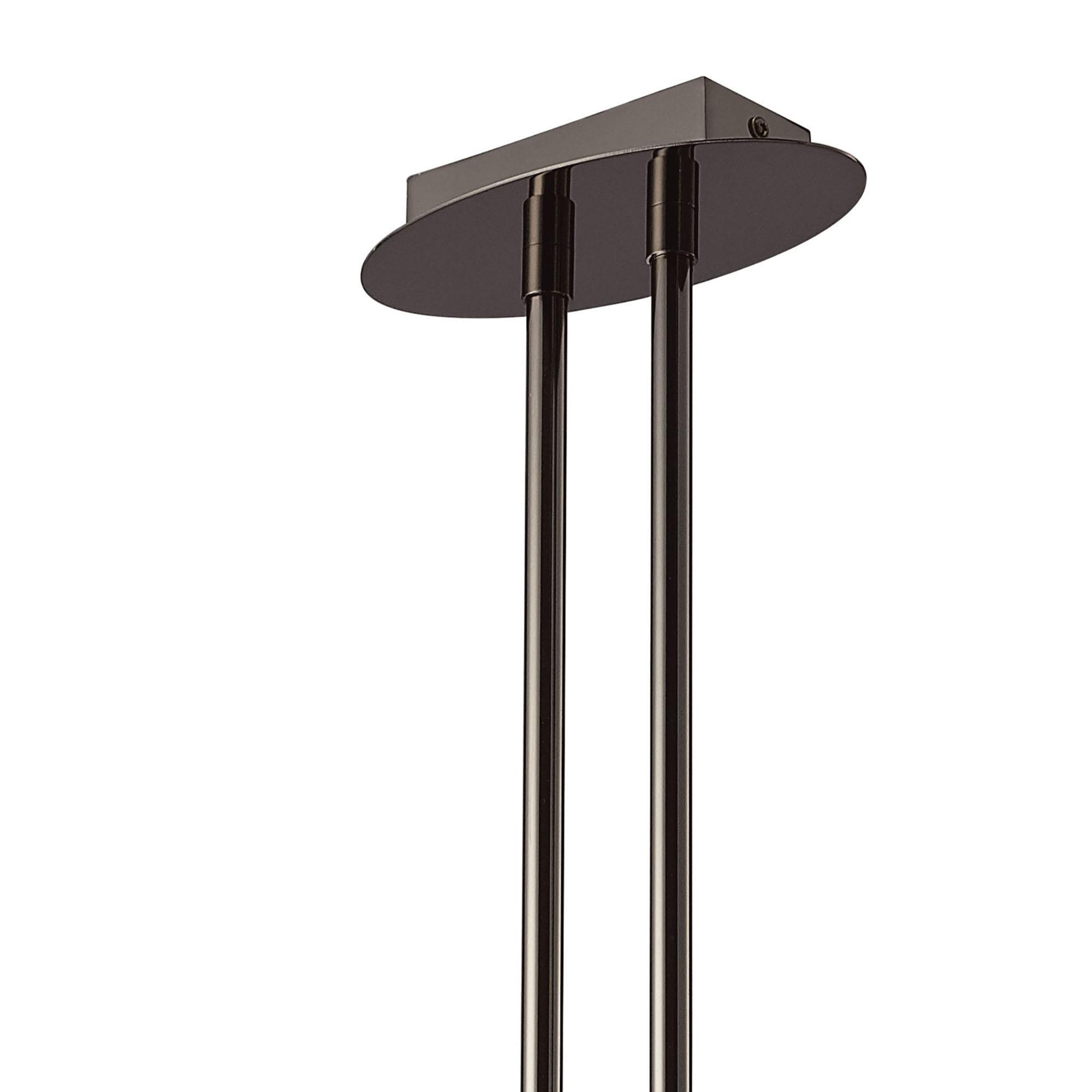 Eclipse Linear Telescopic 4 Light G9 Bar, Black Chrome