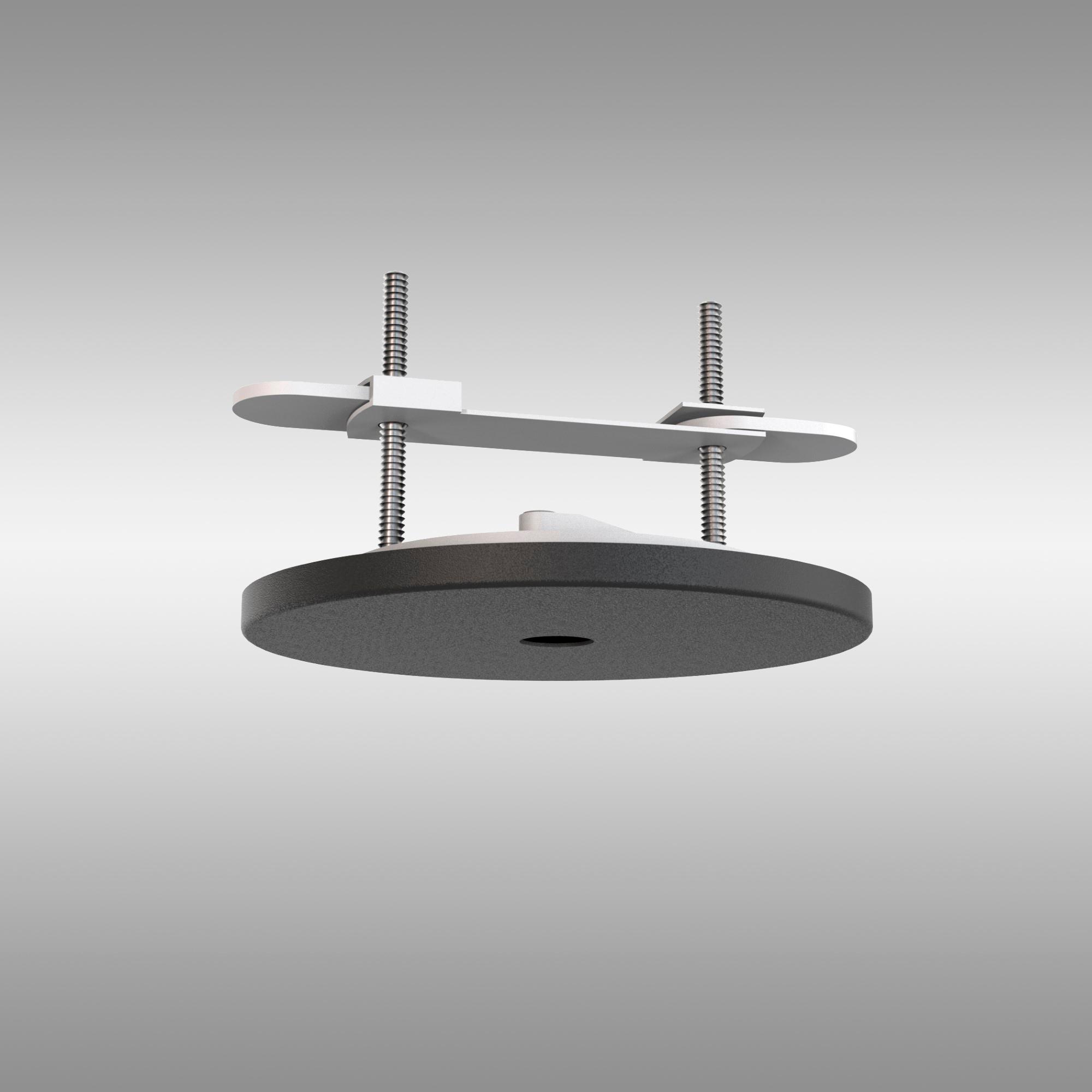 Elsa Parts Recessed Pendant Kit Black
