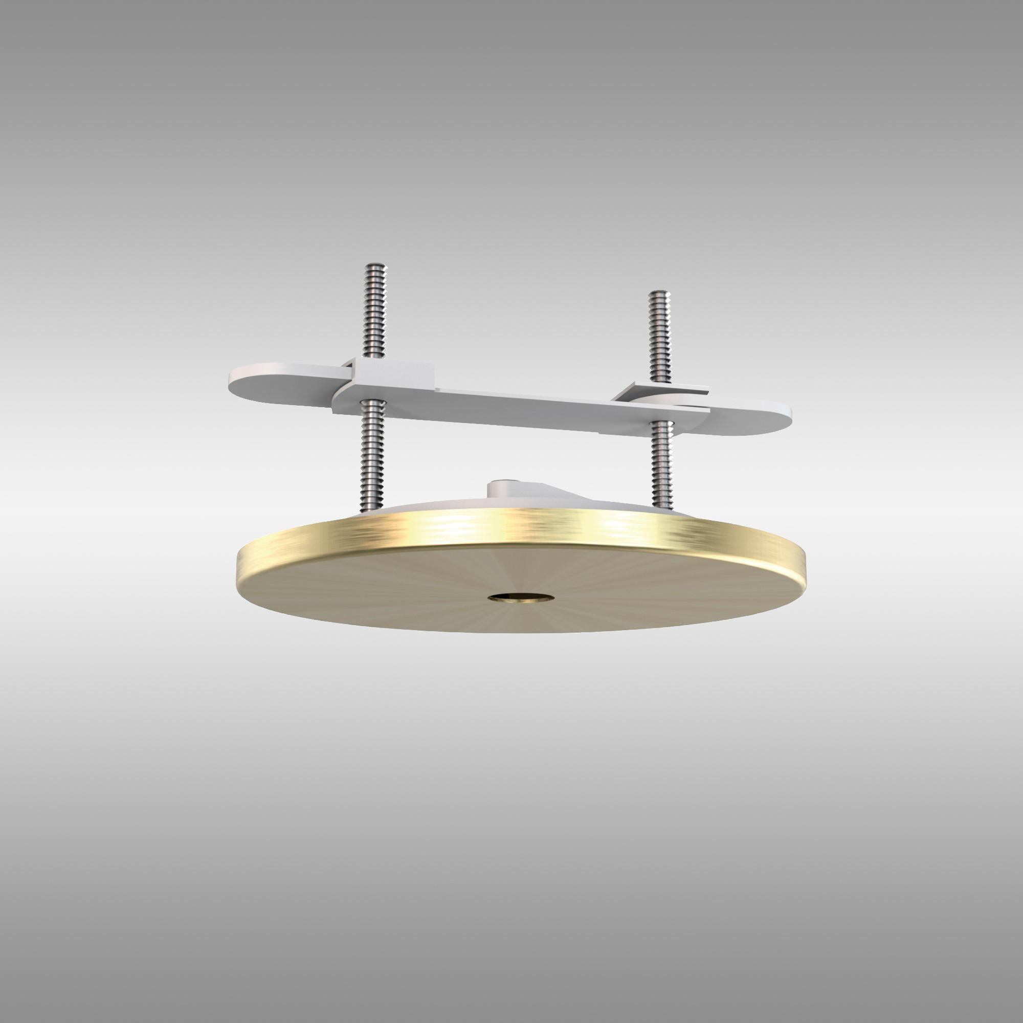 Elsa Parts Recessed Pendant Kit Antique Brass