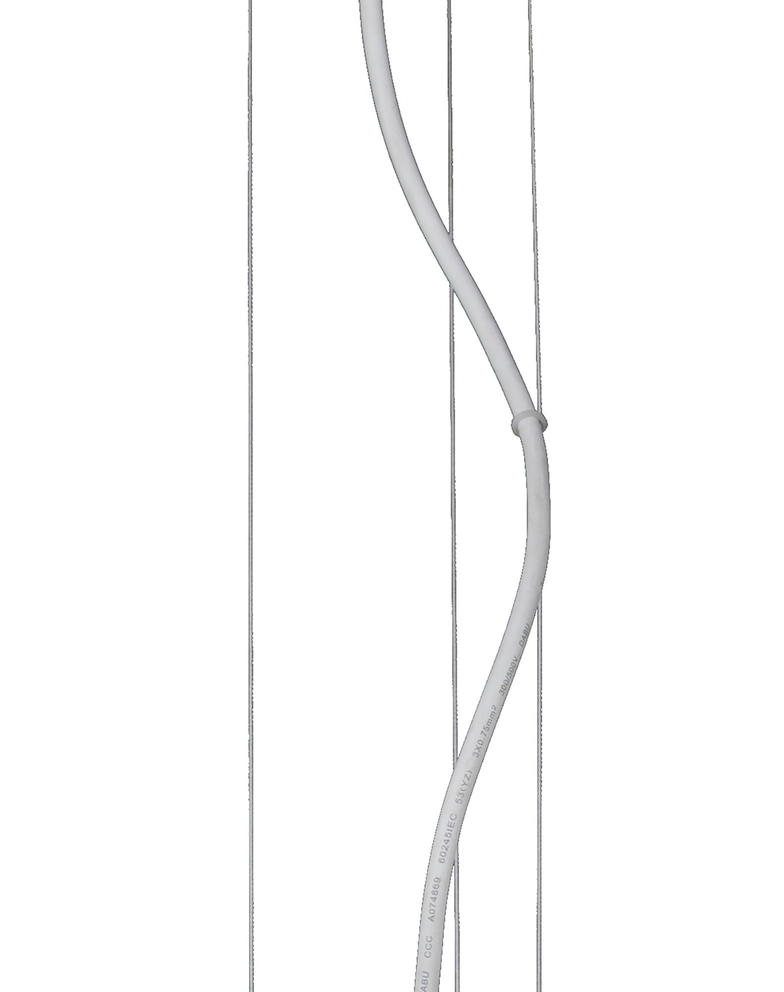 Eos IP44 Pendant 4 Light E27, Matt White/Opal White