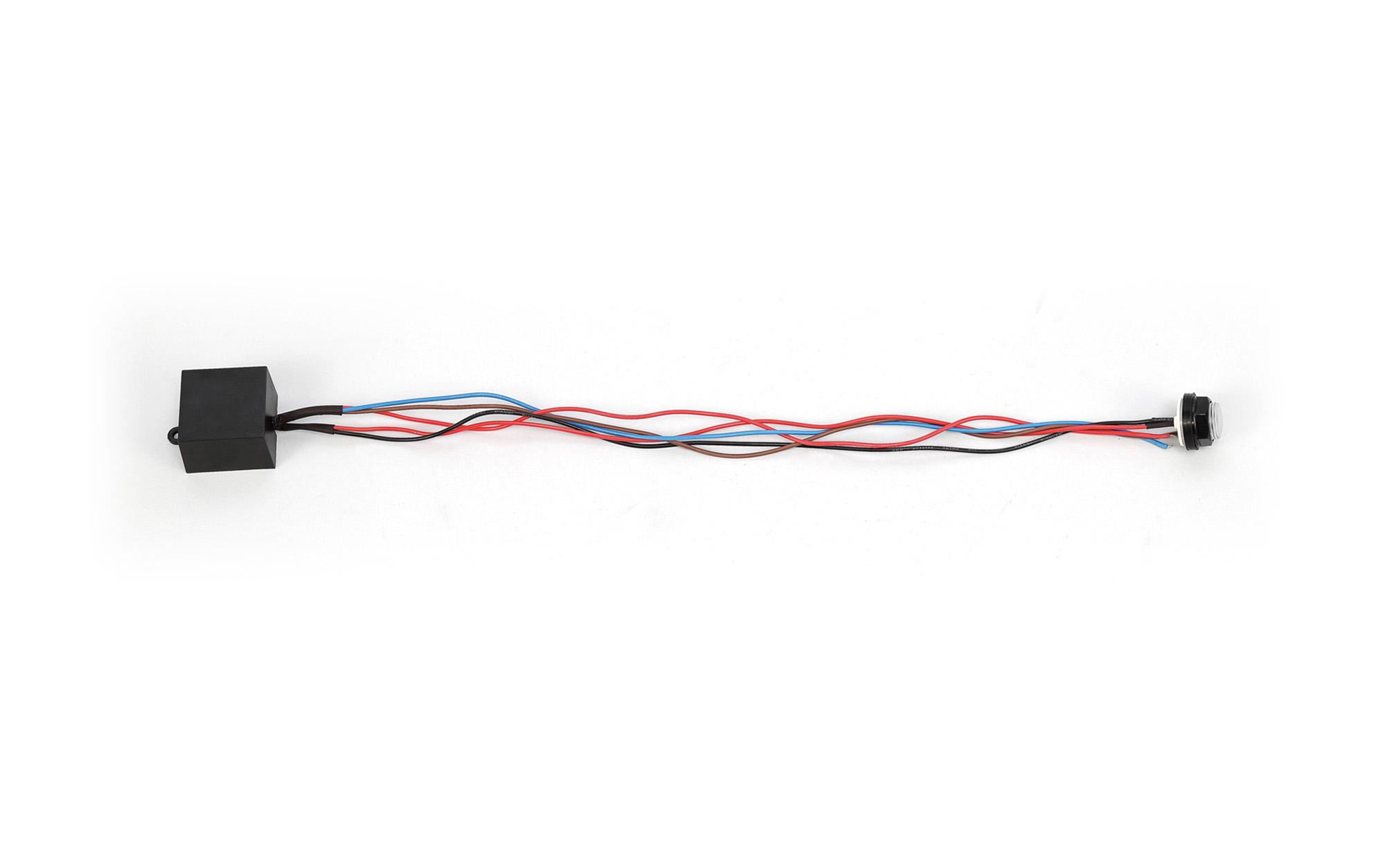 * Espial Remote Fixing 20mm Miniature Photocell IP65 20-70 Lux 5A Black