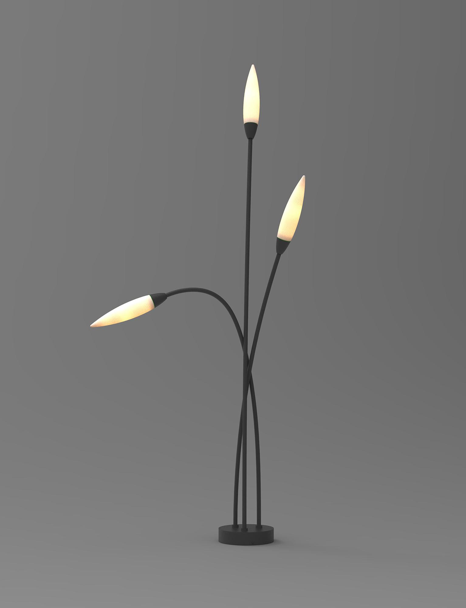Espiga Multi-Head Post Lamp