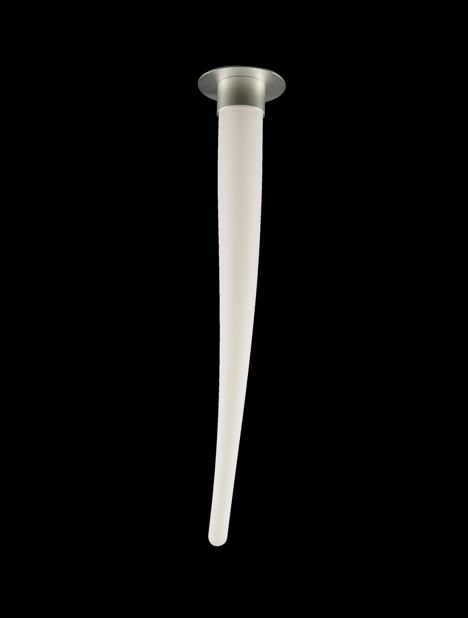 Estalacta 12cm Ceiling Lamp 1 Light GU10 Indoor, Silver/Opal White