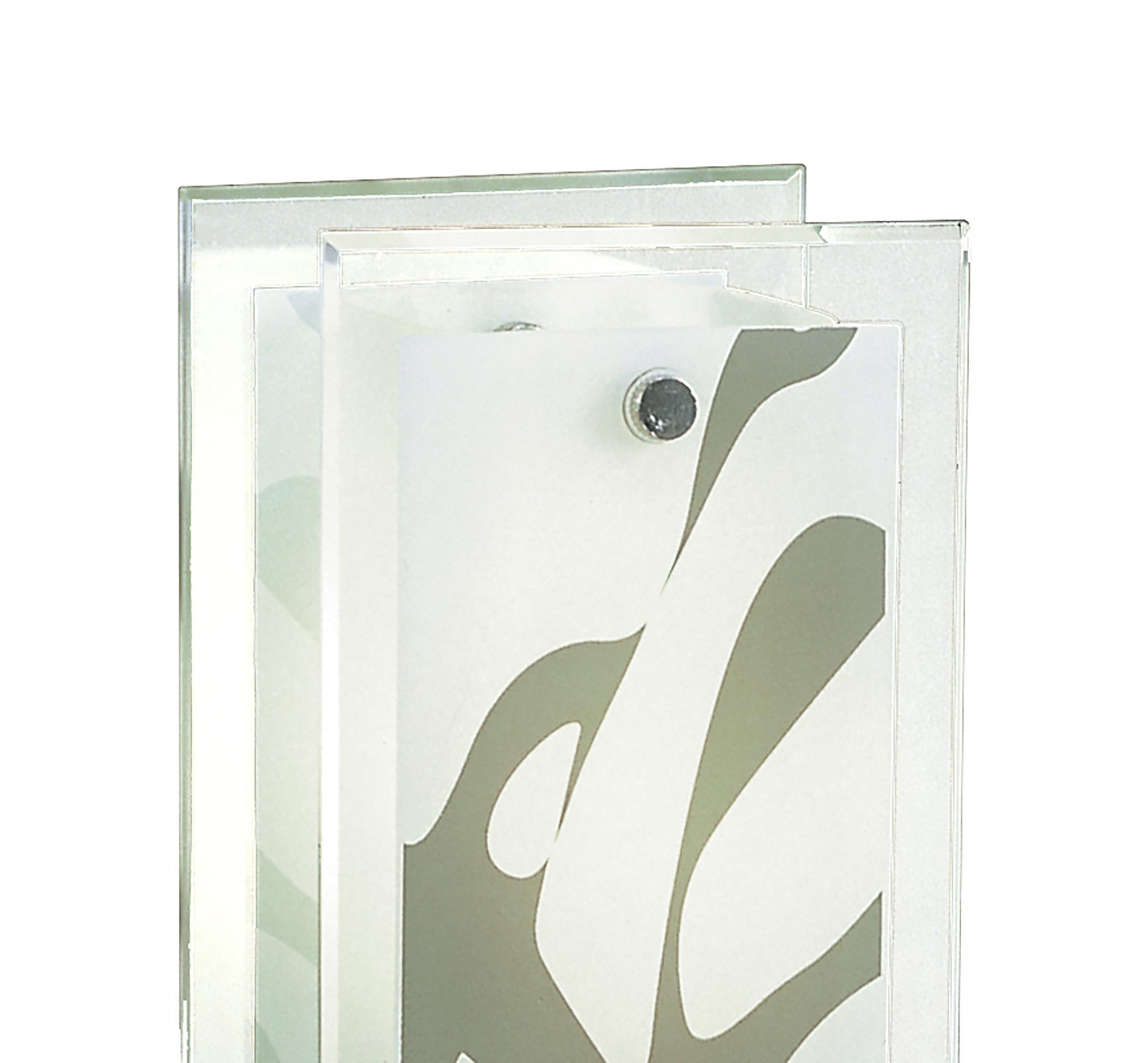 Euphoria Table Lamp 1 Light E27, Polished Chrome/Opal White Glass
