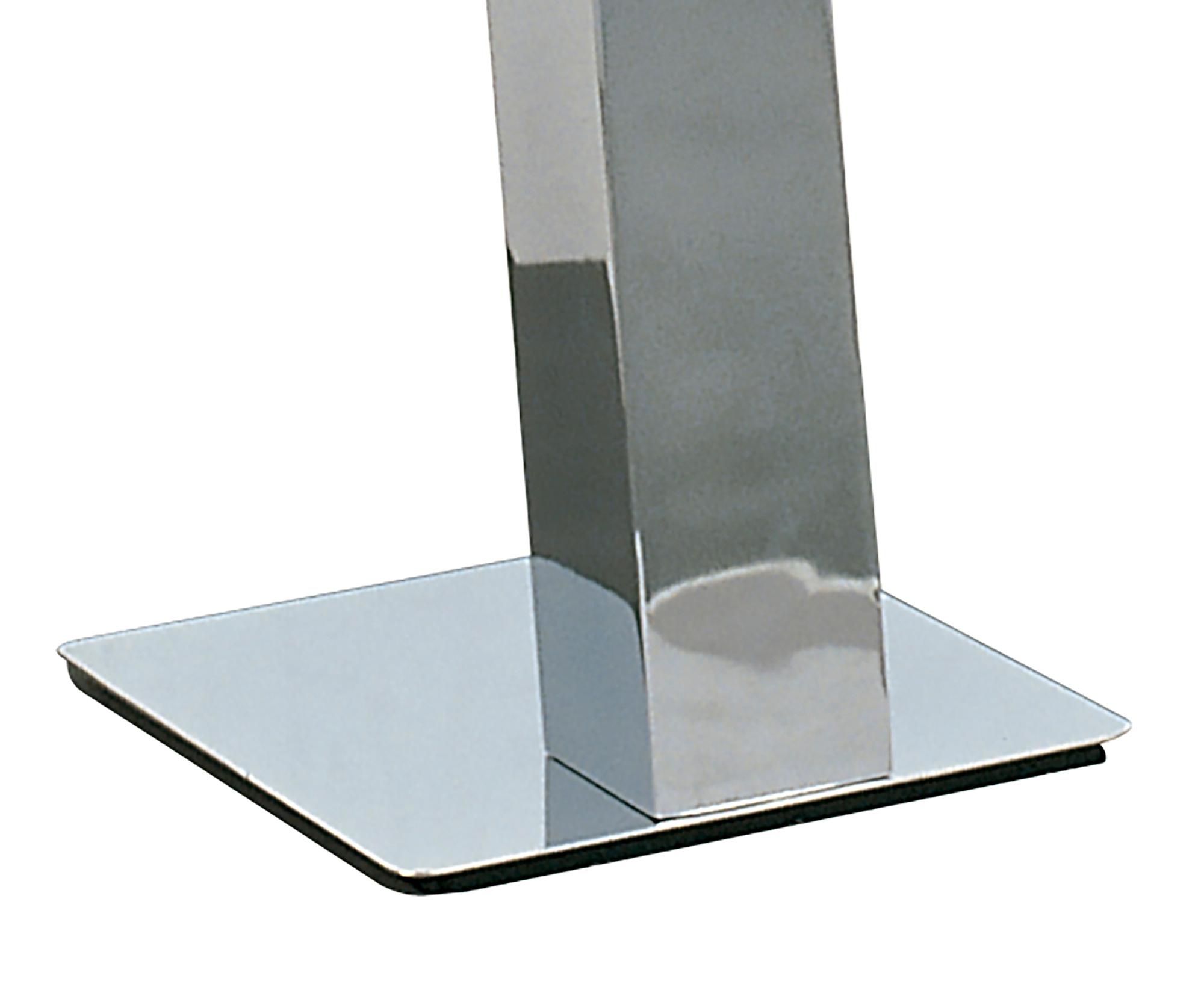 Euphoria Floor Lamp 2 Light T5, Polished Chrome/Opal White Glass, NOT LED/CFL Compatible