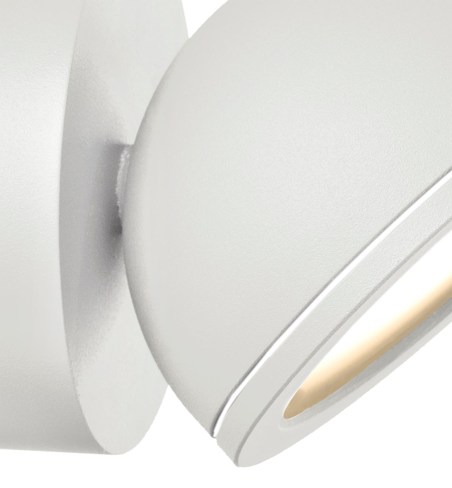 Everest Wall Lamp, 1 x GX53 (Max 10W, Not Included), IP54, White, 2yrs Warranty